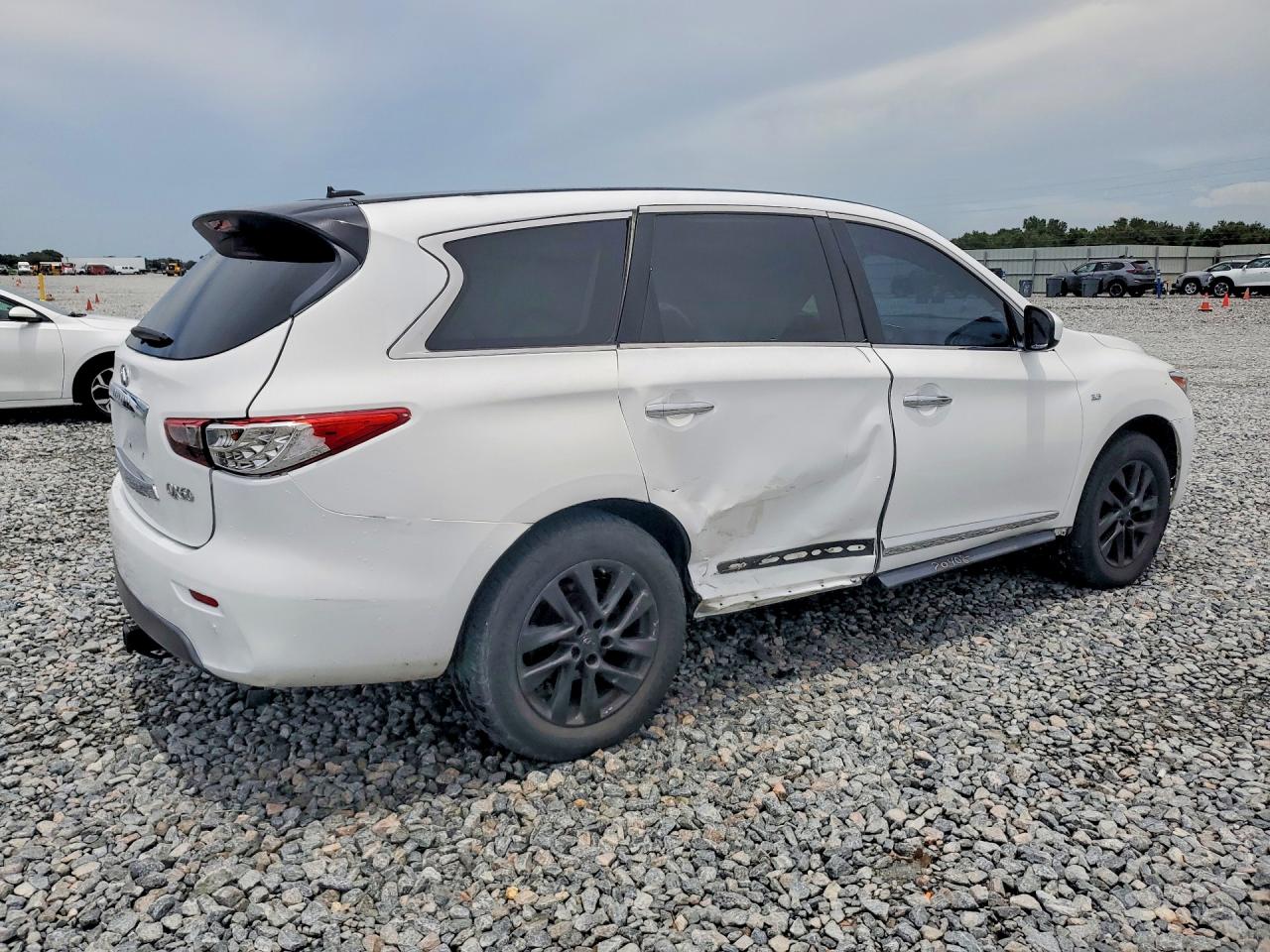 2014 Infiniti Qx60 Base Белый vin: 5N1AL0MN1EC506066