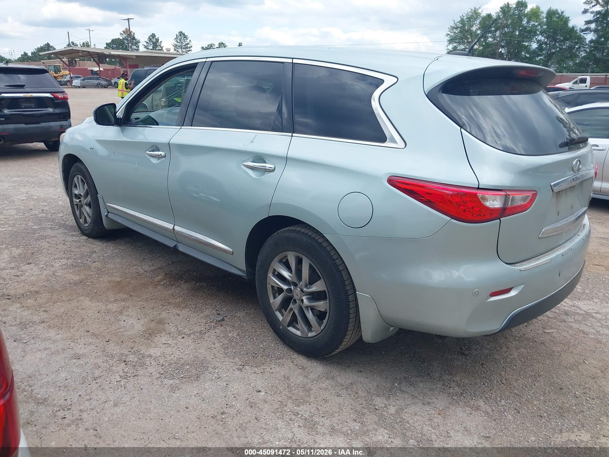 2014 Infiniti Qx60   Green vin: 5N1AL0MN1EC514166