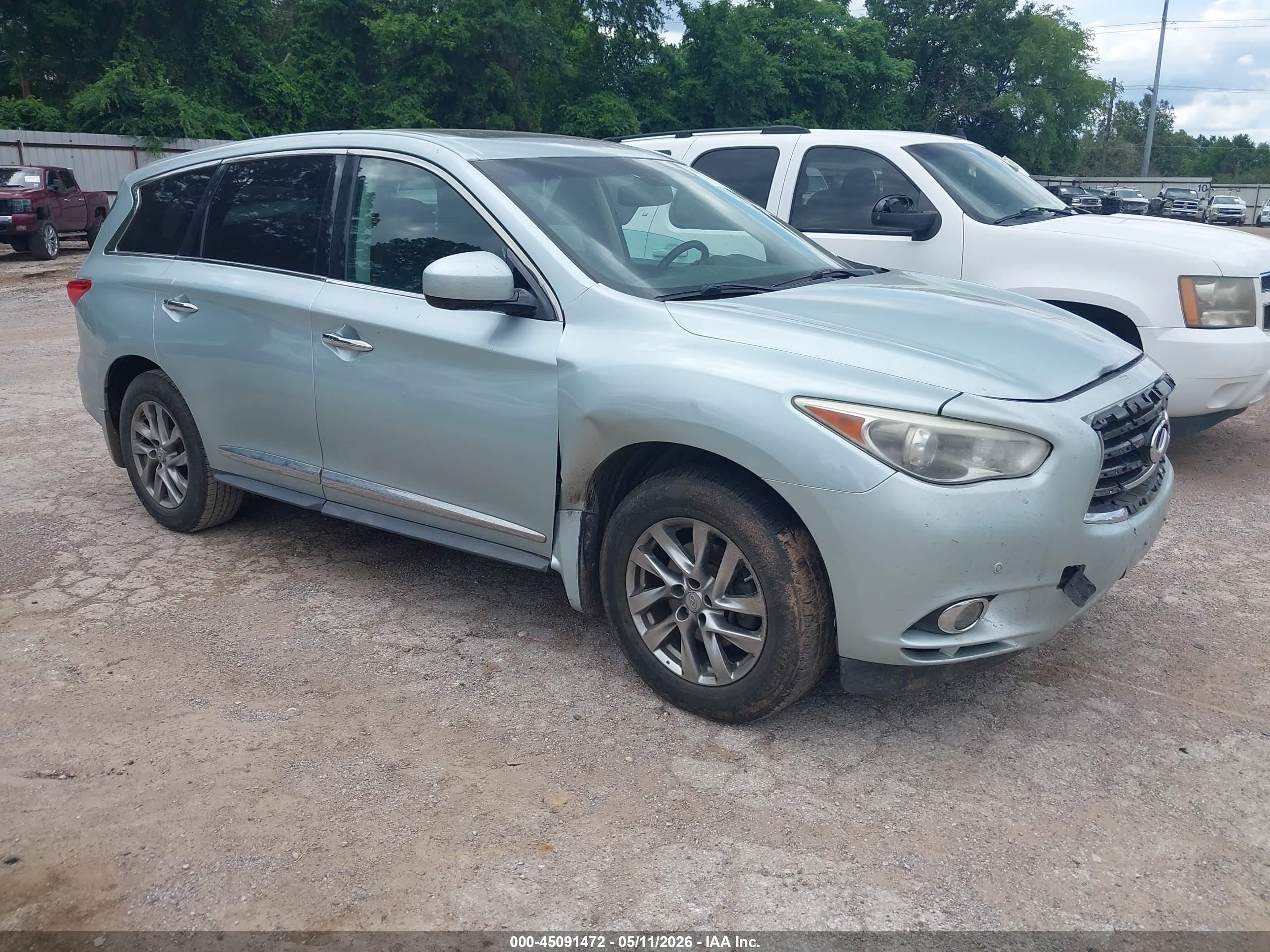 2014 Infiniti Qx60   Green vin: 5N1AL0MN1EC514166