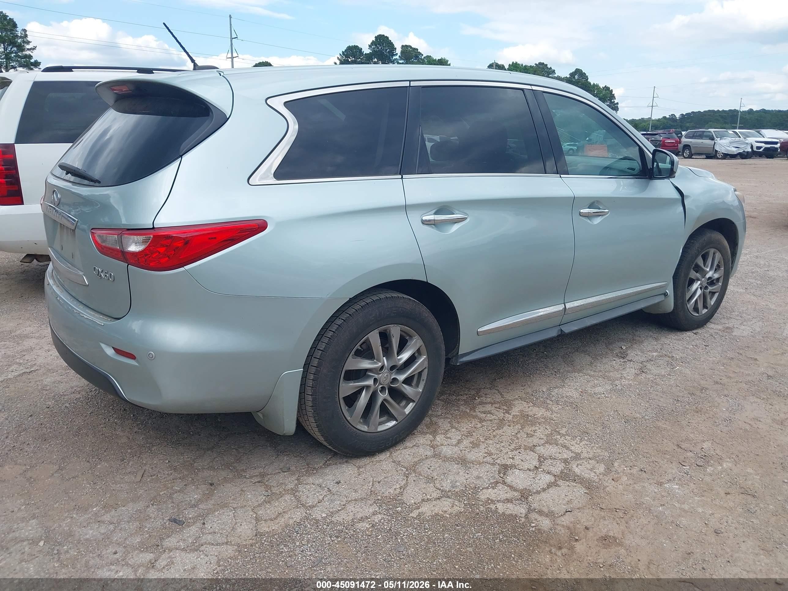 2014 Infiniti Qx60   Green vin: 5N1AL0MN1EC514166