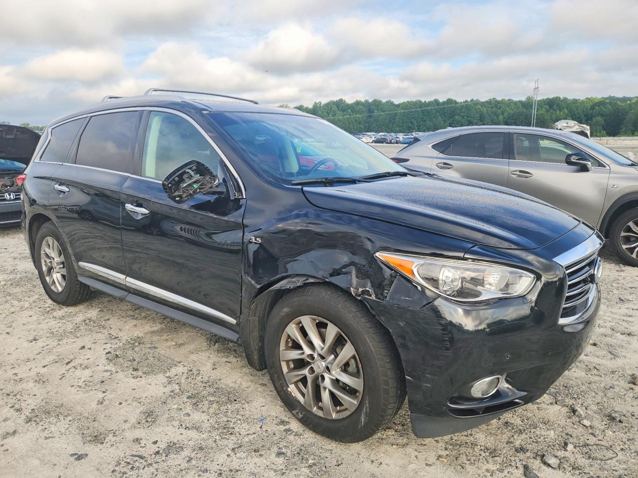 2014 Infiniti Qx60 Base Black vin: 5N1AL0MN1EC515933