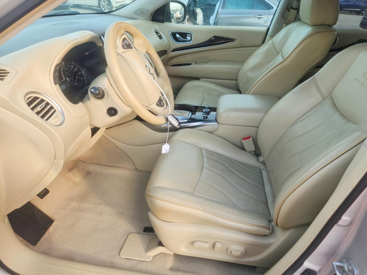 2014 Infiniti Qx60 Base Silver vin: 5N1AL0MN1EC523448