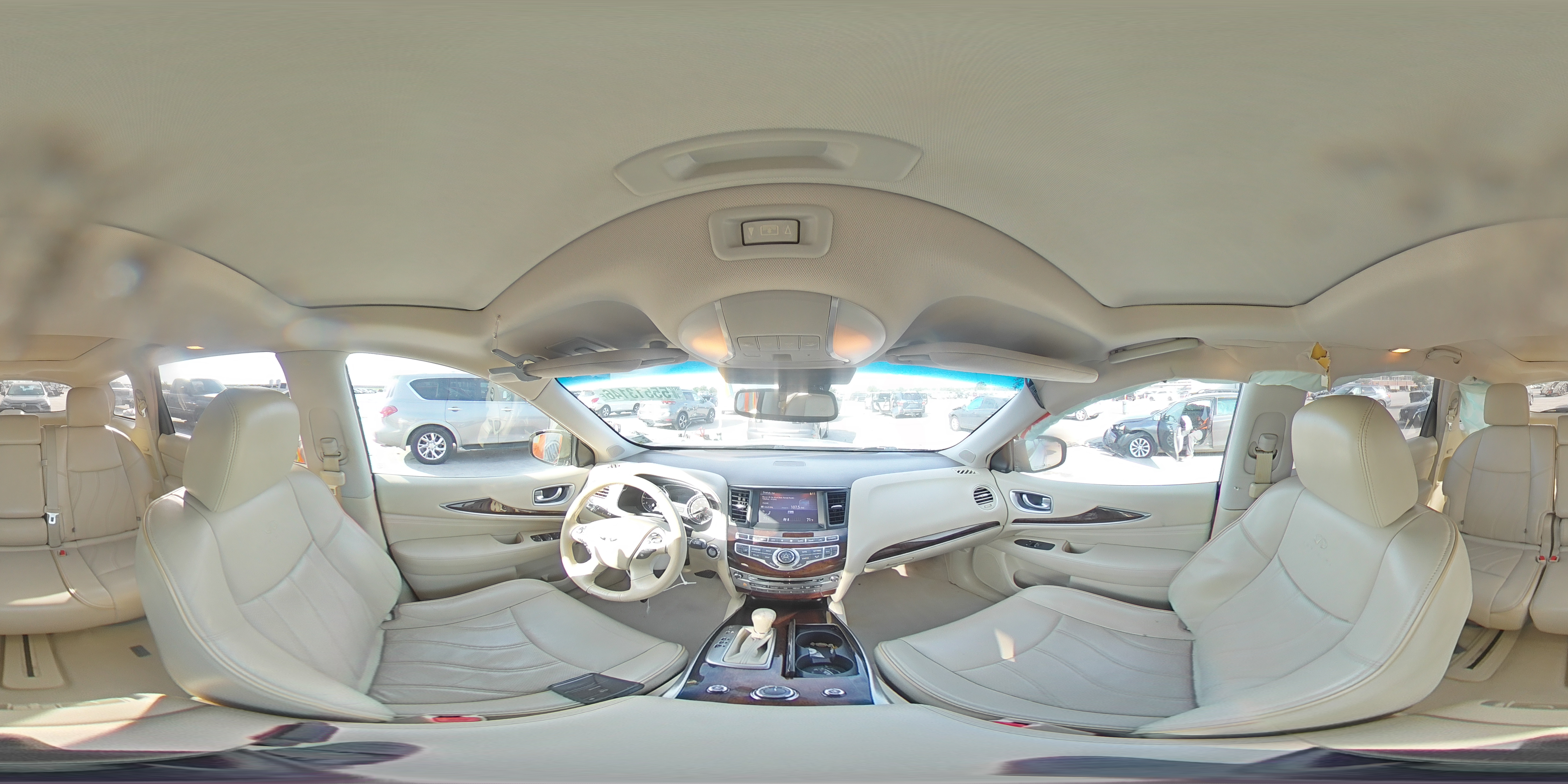 2014 Infiniti Qx60 Base Silver vin: 5N1AL0MN1EC523448