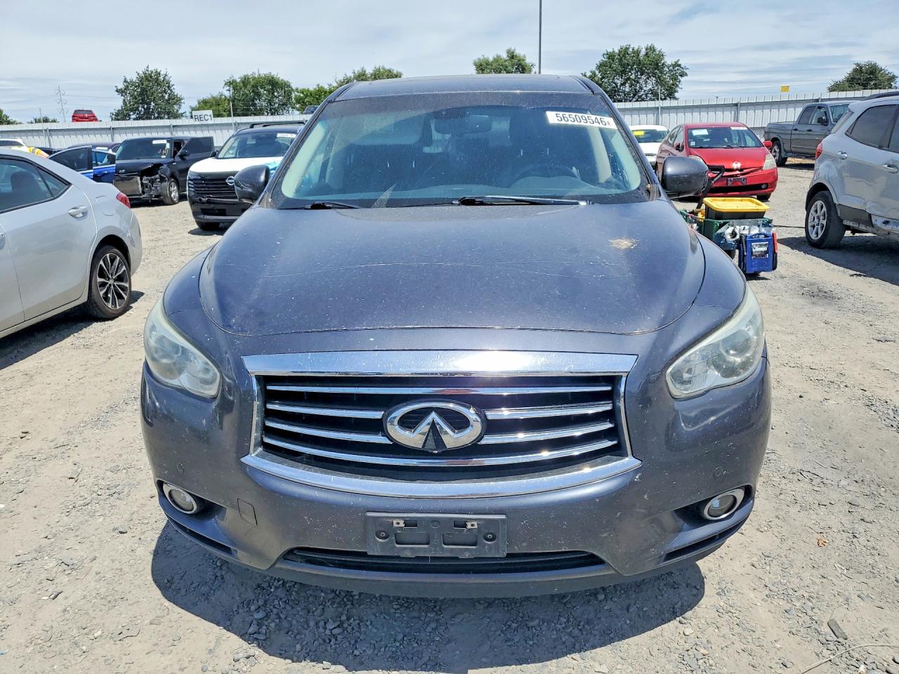 2014 Infiniti Qx60 Base Серый vin: 5N1AL0MN1EC526236