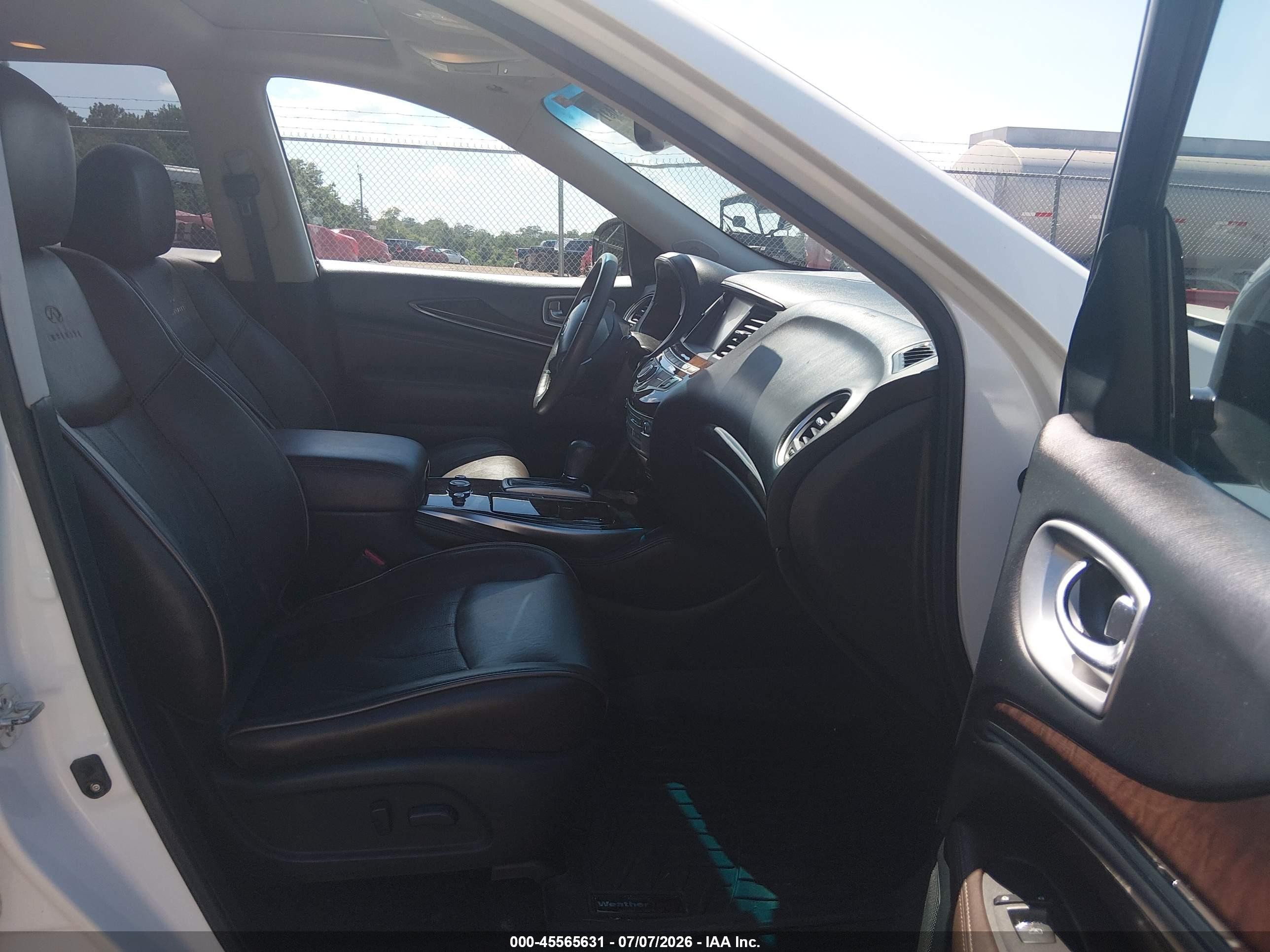 2014 Infiniti Qx60   White vin: 5N1AL0MN1EC536281