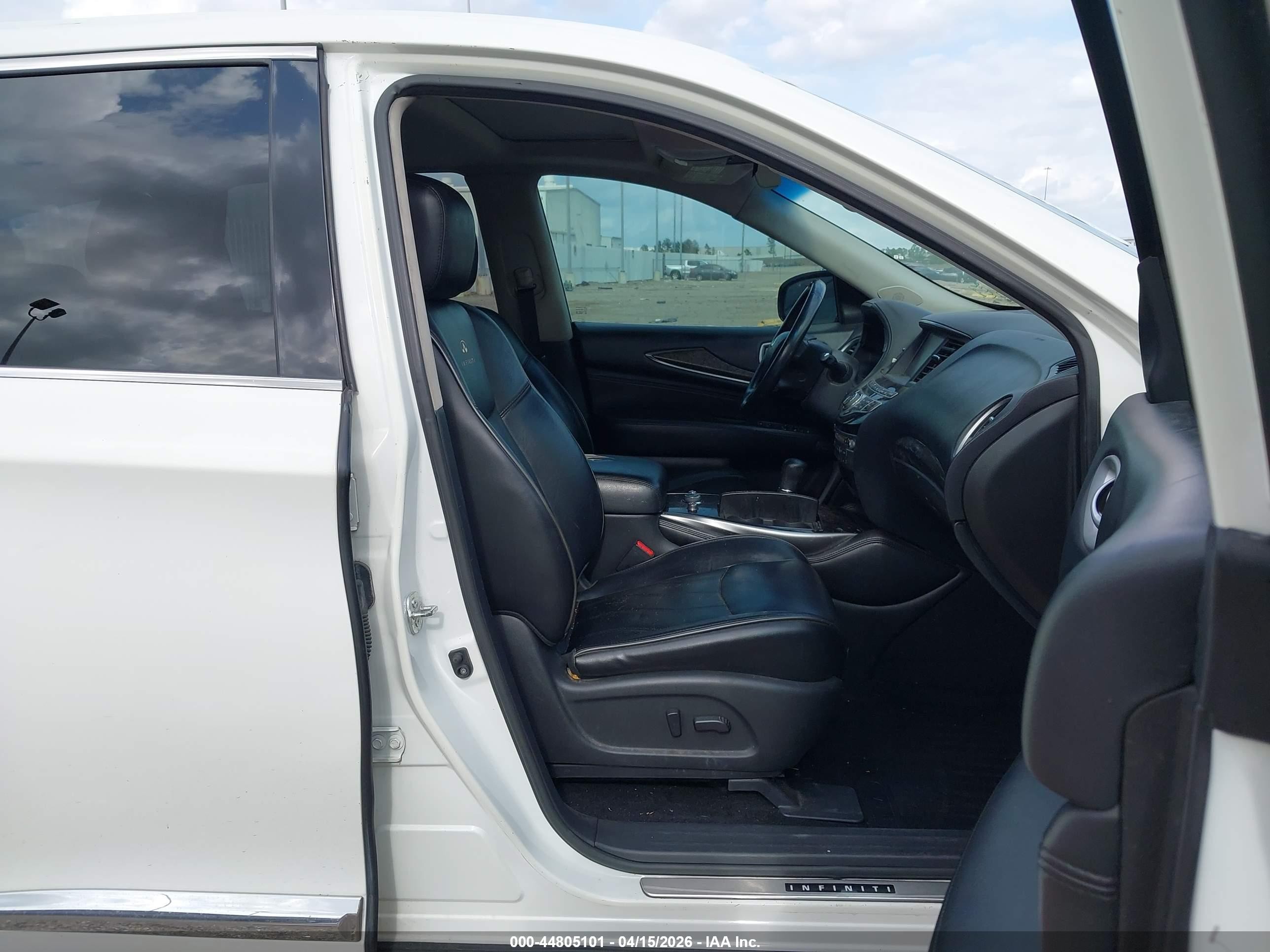 2014 Infiniti Qx60   White vin: 5N1AL0MN1EC541724