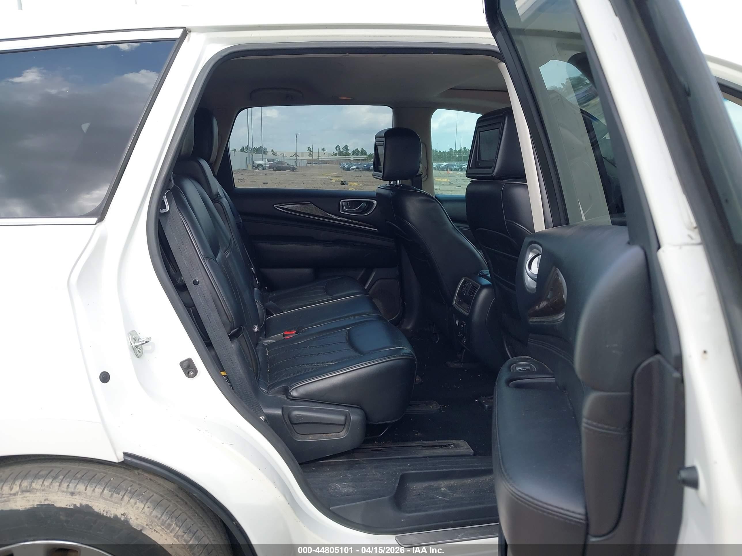 2014 Infiniti Qx60   White vin: 5N1AL0MN1EC541724