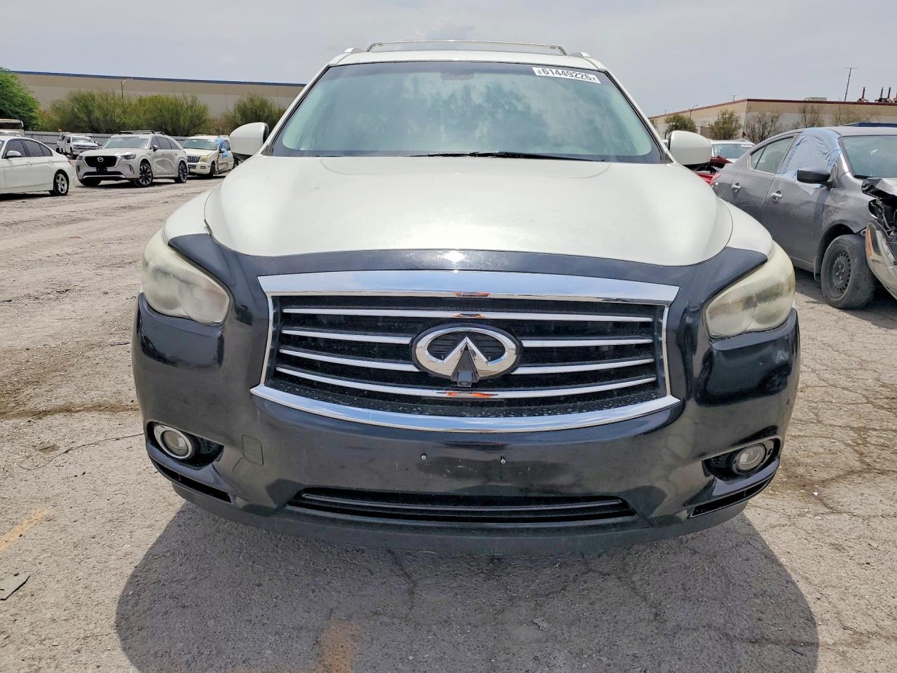 2014 Infiniti Qx60 Base White vin: 5N1AL0MN1EC543506