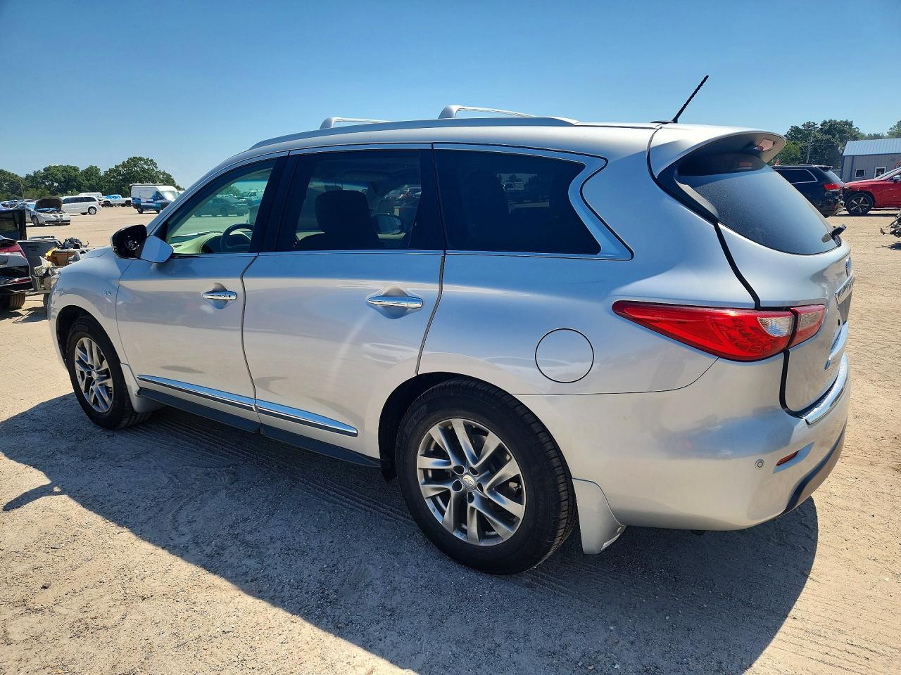 2015 Infiniti Qx60 Base Silver vin: 5N1AL0MN1FC501404