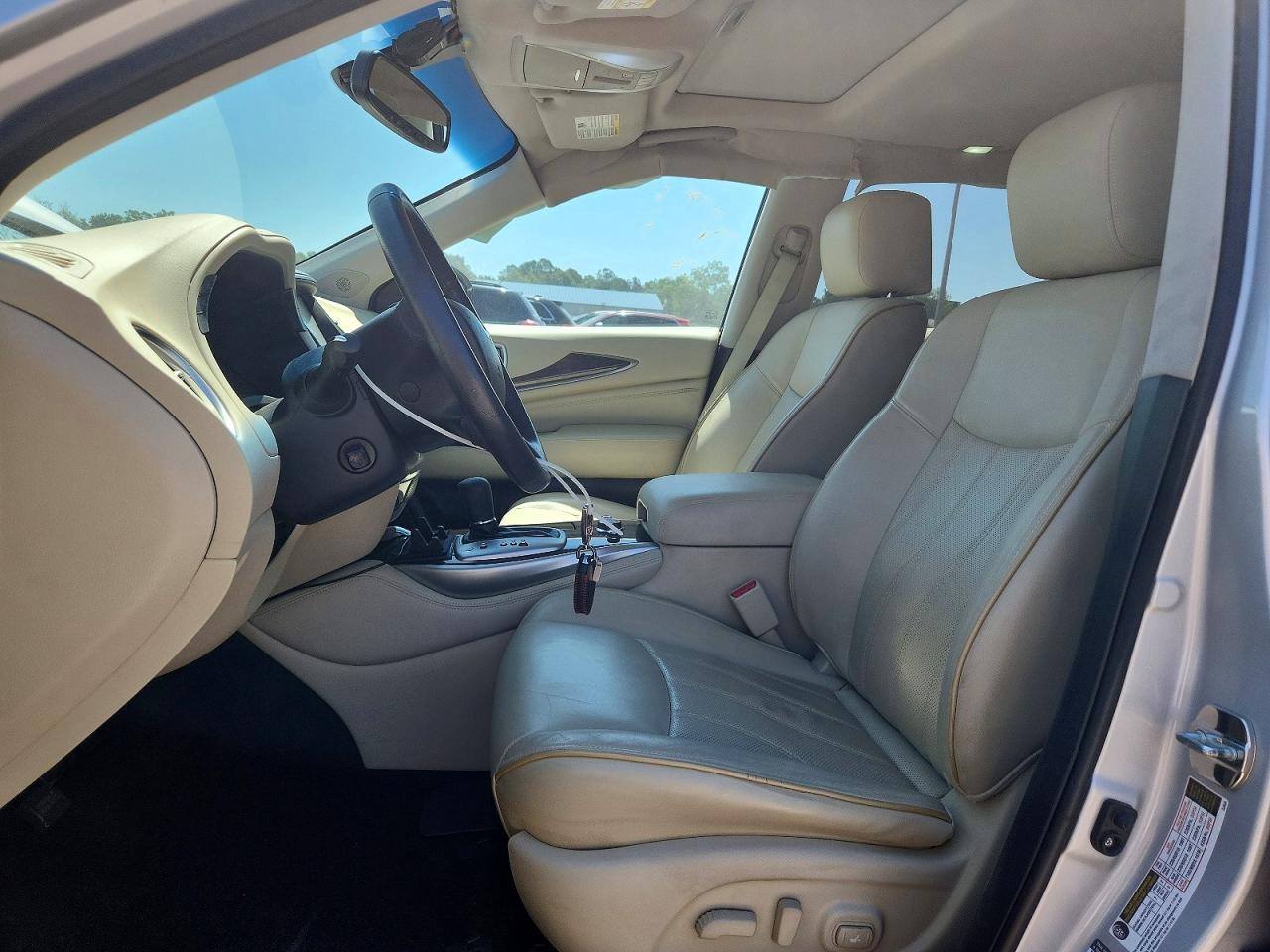 2015 Infiniti Qx60 Base Silver vin: 5N1AL0MN1FC501404