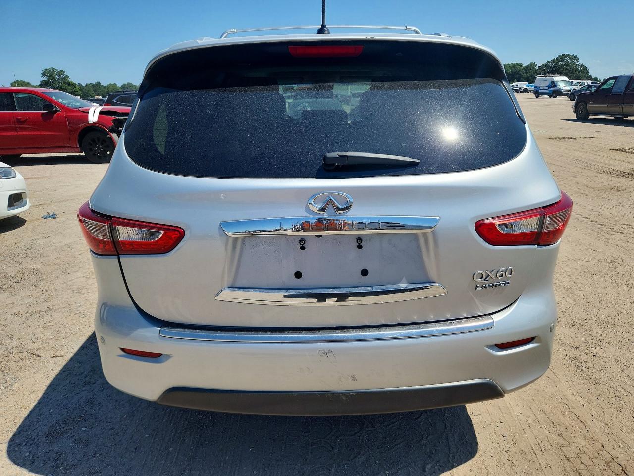 2015 Infiniti Qx60 Base Silver vin: 5N1AL0MN1FC501404
