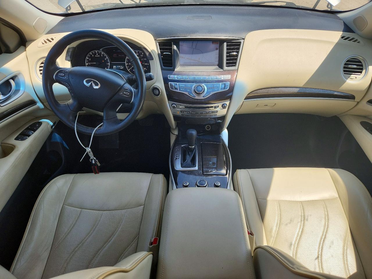 2015 Infiniti Qx60 Base Silver vin: 5N1AL0MN1FC501404