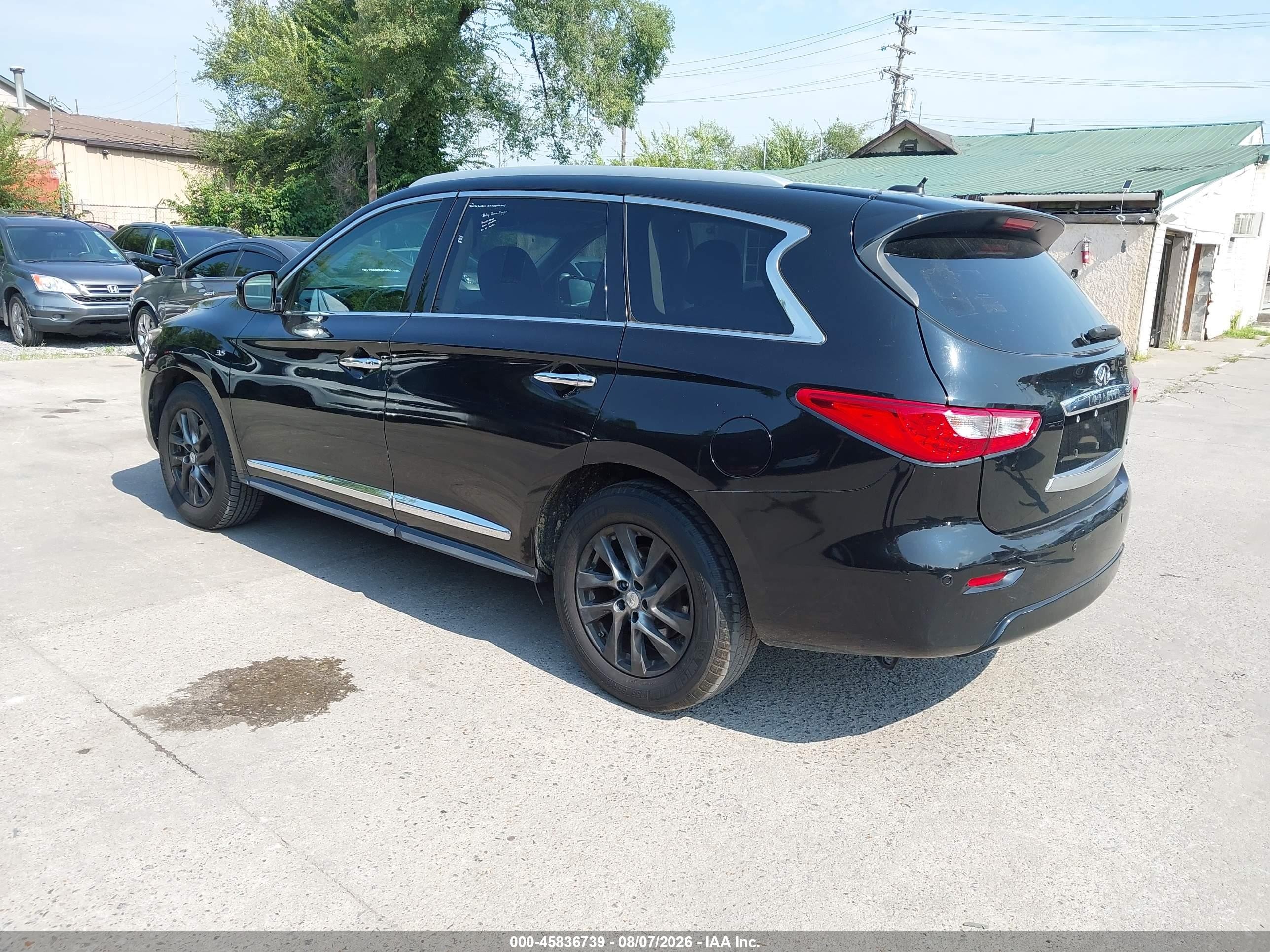 2015 Infiniti Qx60   Black vin: 5N1AL0MN1FC507087