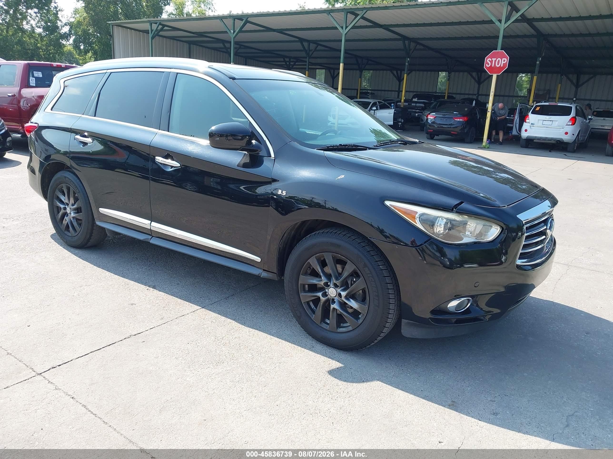 2015 Infiniti Qx60   Black vin: 5N1AL0MN1FC507087