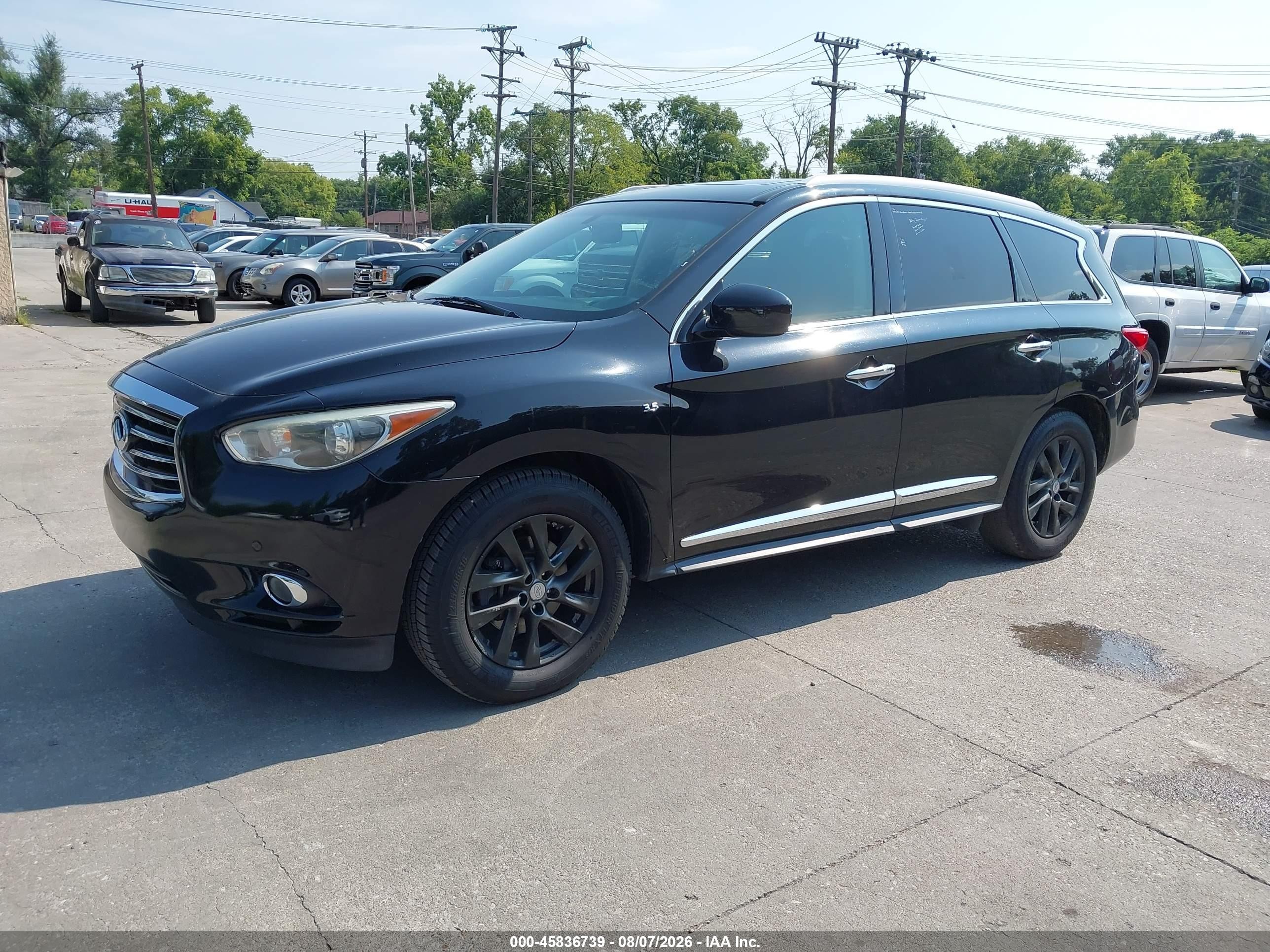 2015 Infiniti Qx60   Black vin: 5N1AL0MN1FC507087