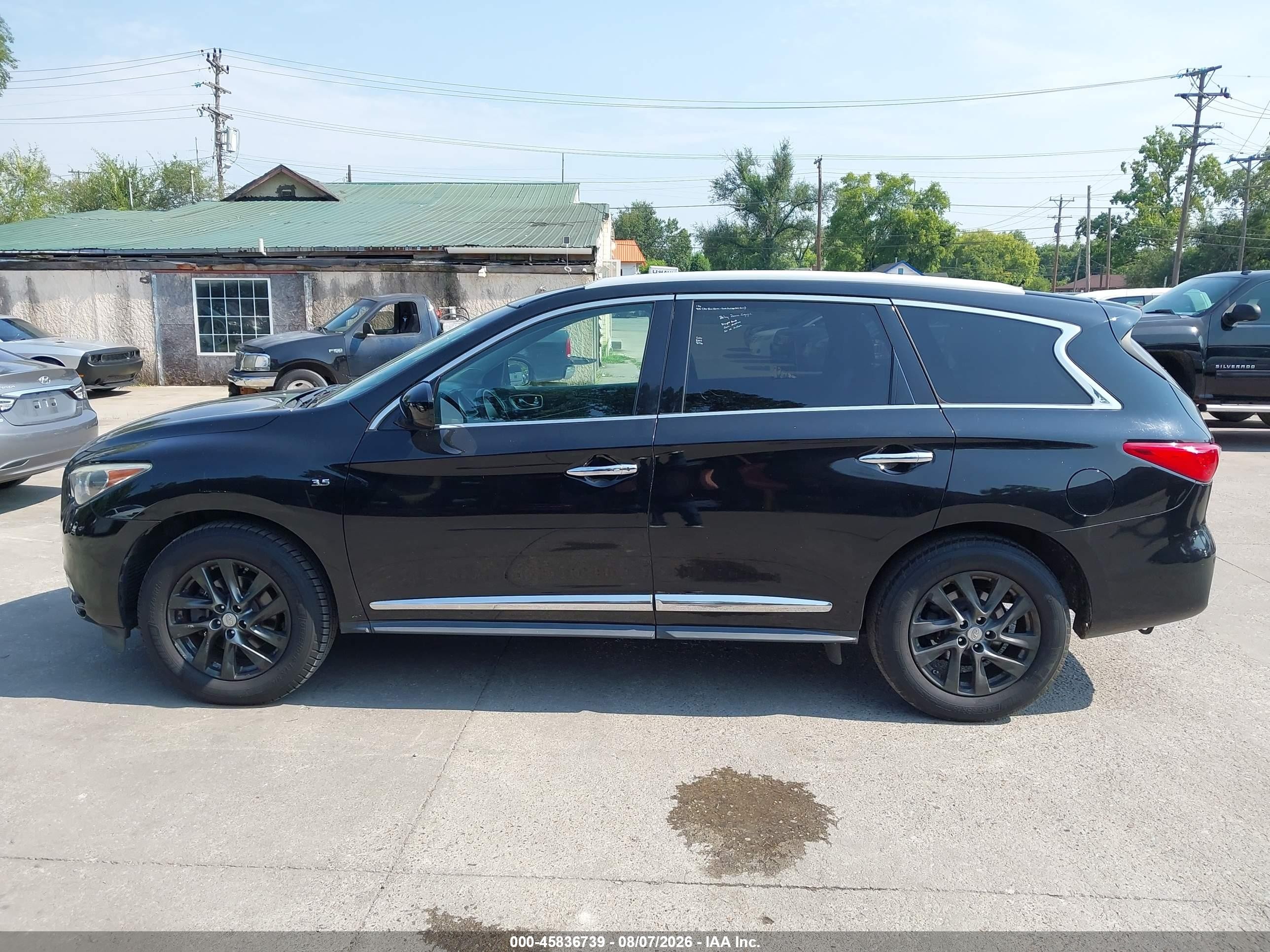 2015 Infiniti Qx60   Black vin: 5N1AL0MN1FC507087
