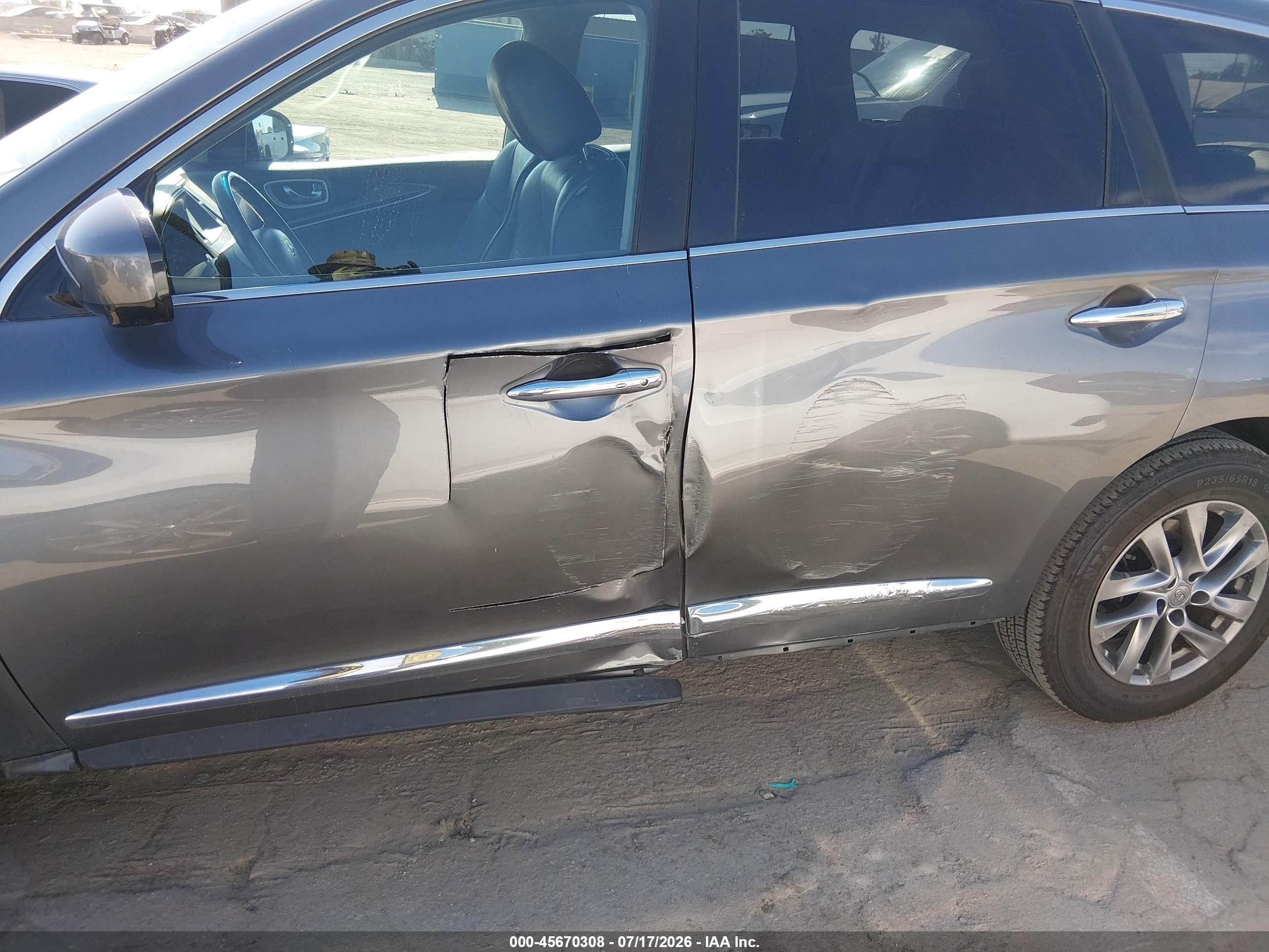 2015 Infiniti Qx60 Gray vin: 5N1AL0MN1FC522768