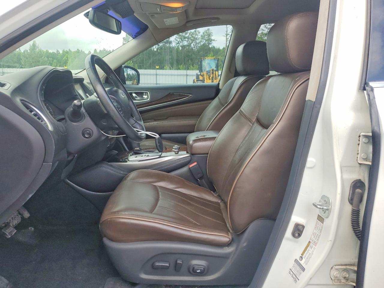 2015 Infiniti Qx60 Base White vin: 5N1AL0MN1FC527257
