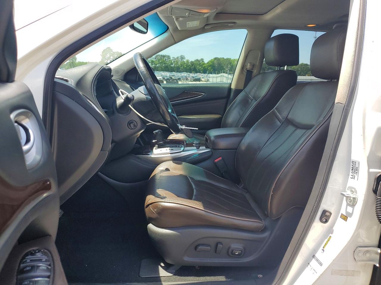 2015 Infiniti Qx60 Base White vin: 5N1AL0MN1FC528330