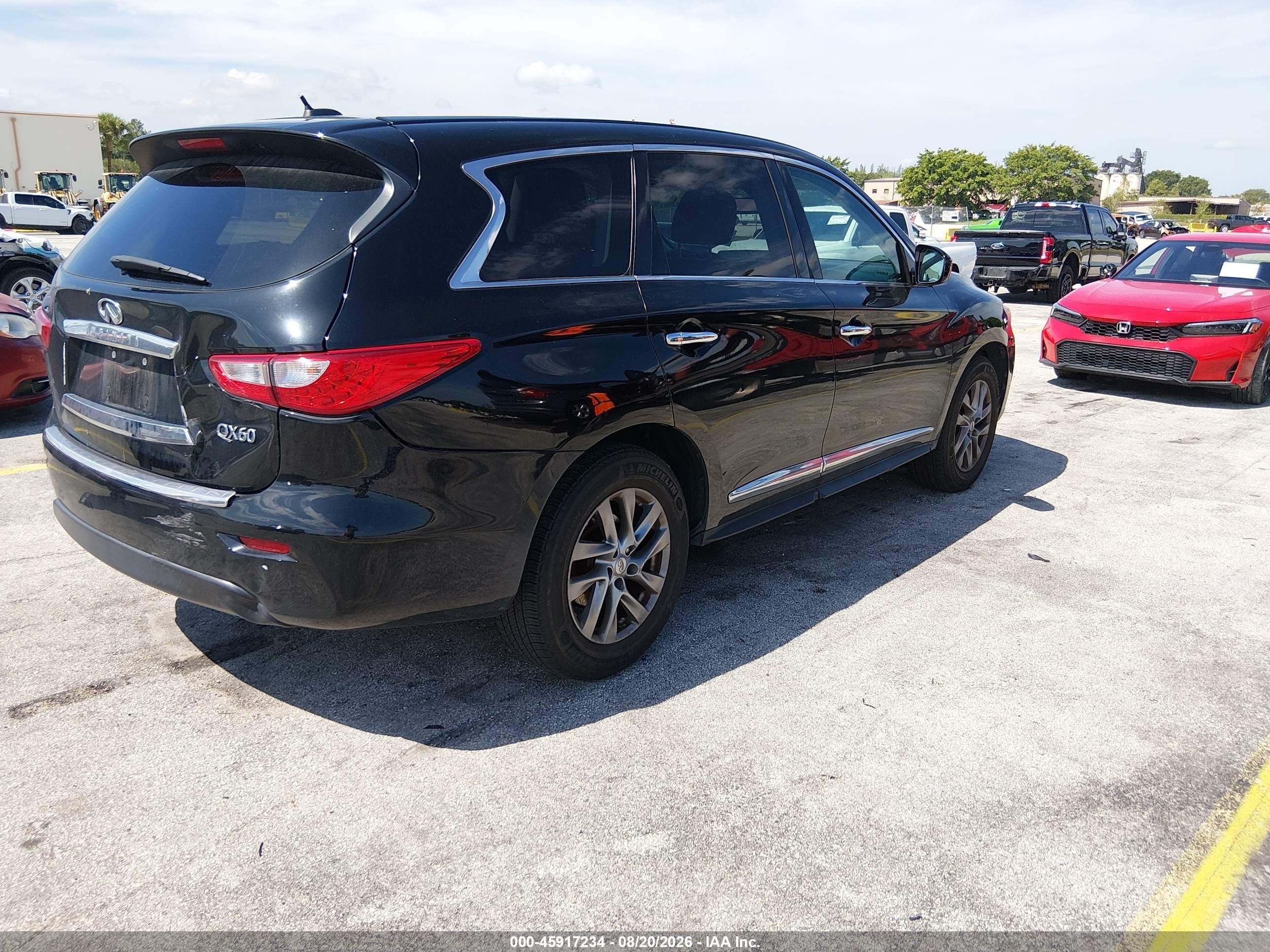2015 Infiniti Qx60   Черный vin: 5N1AL0MN1FC541899