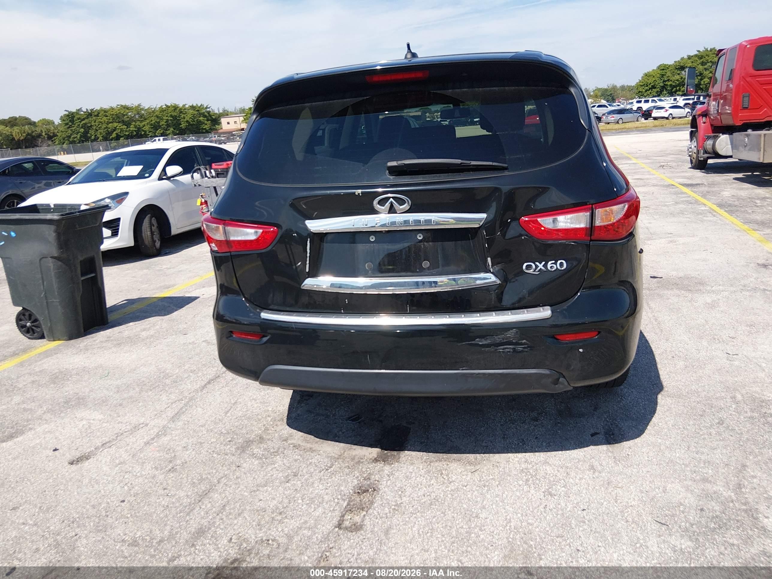 2015 Infiniti Qx60   Черный vin: 5N1AL0MN1FC541899