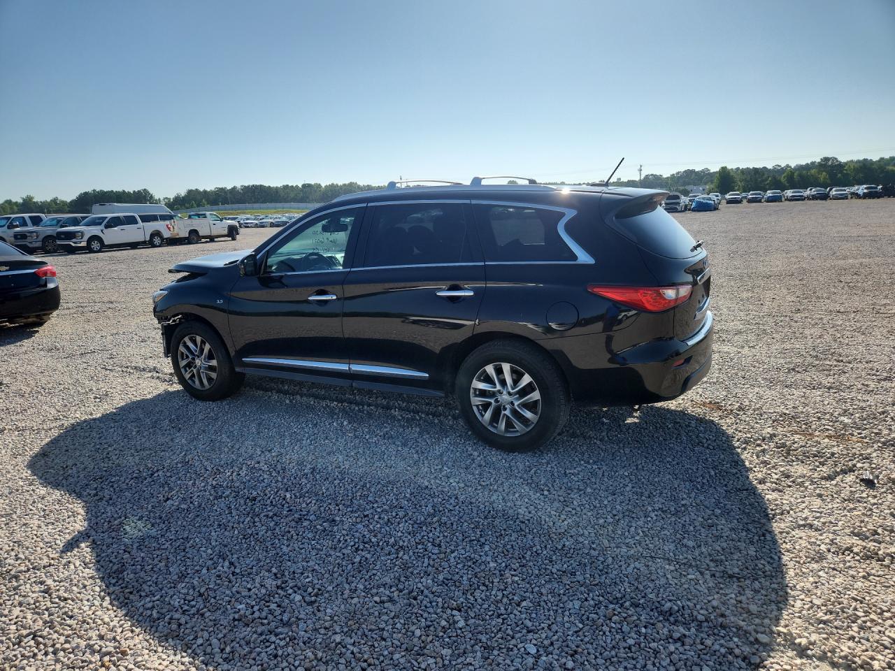 2015 Infiniti Qx60 Base Black vin: 5N1AL0MN1FC546021