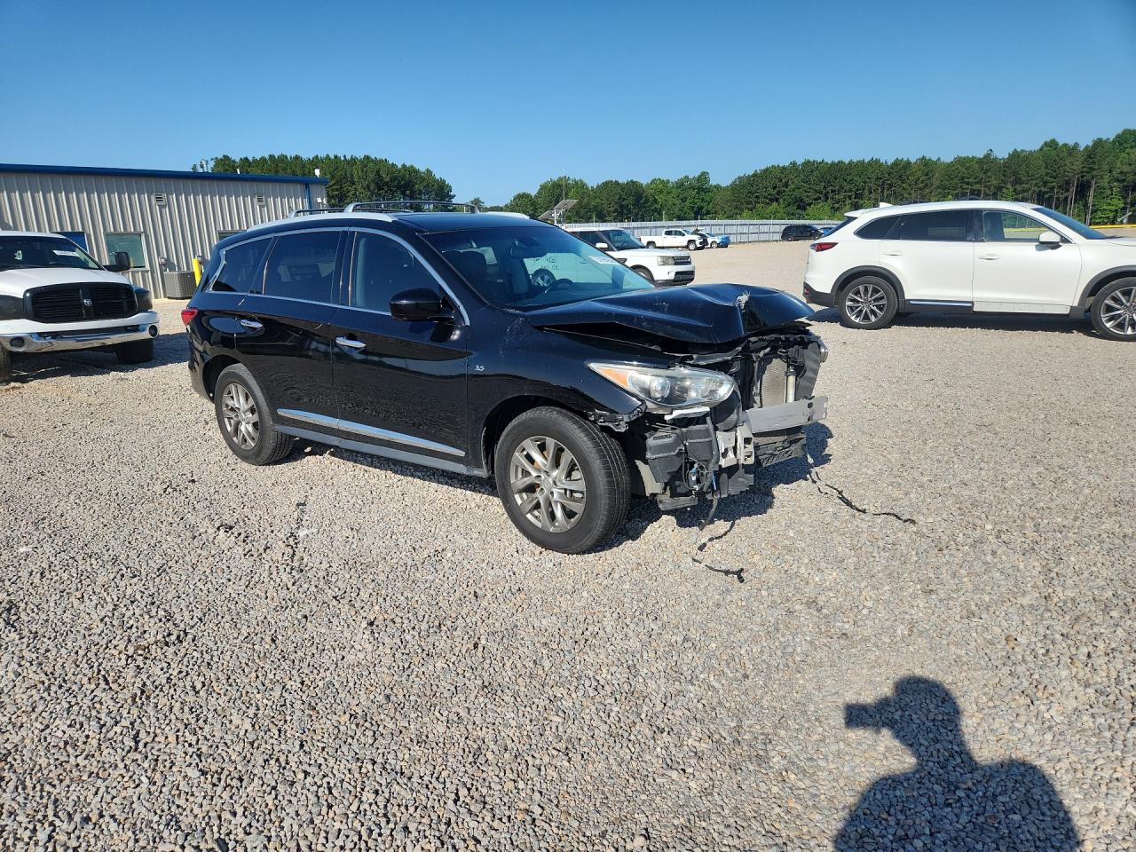 2015 Infiniti Qx60 Base Black vin: 5N1AL0MN1FC546021