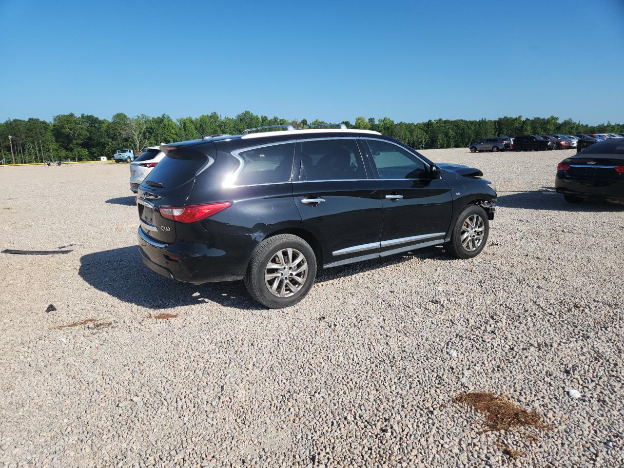 2015 Infiniti Qx60 Base Black vin: 5N1AL0MN1FC546021
