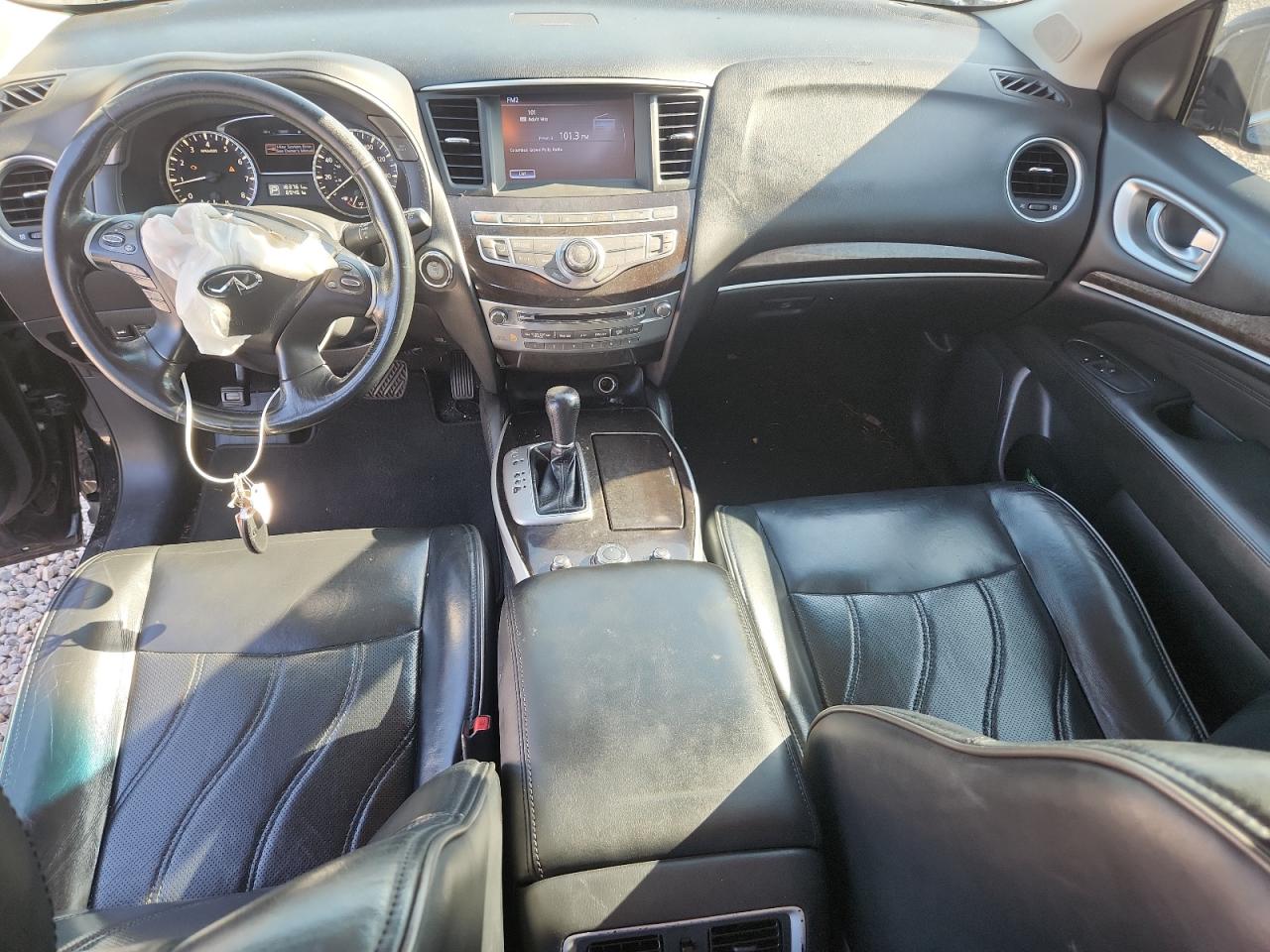 2015 Infiniti Qx60 Base Black vin: 5N1AL0MN1FC546021