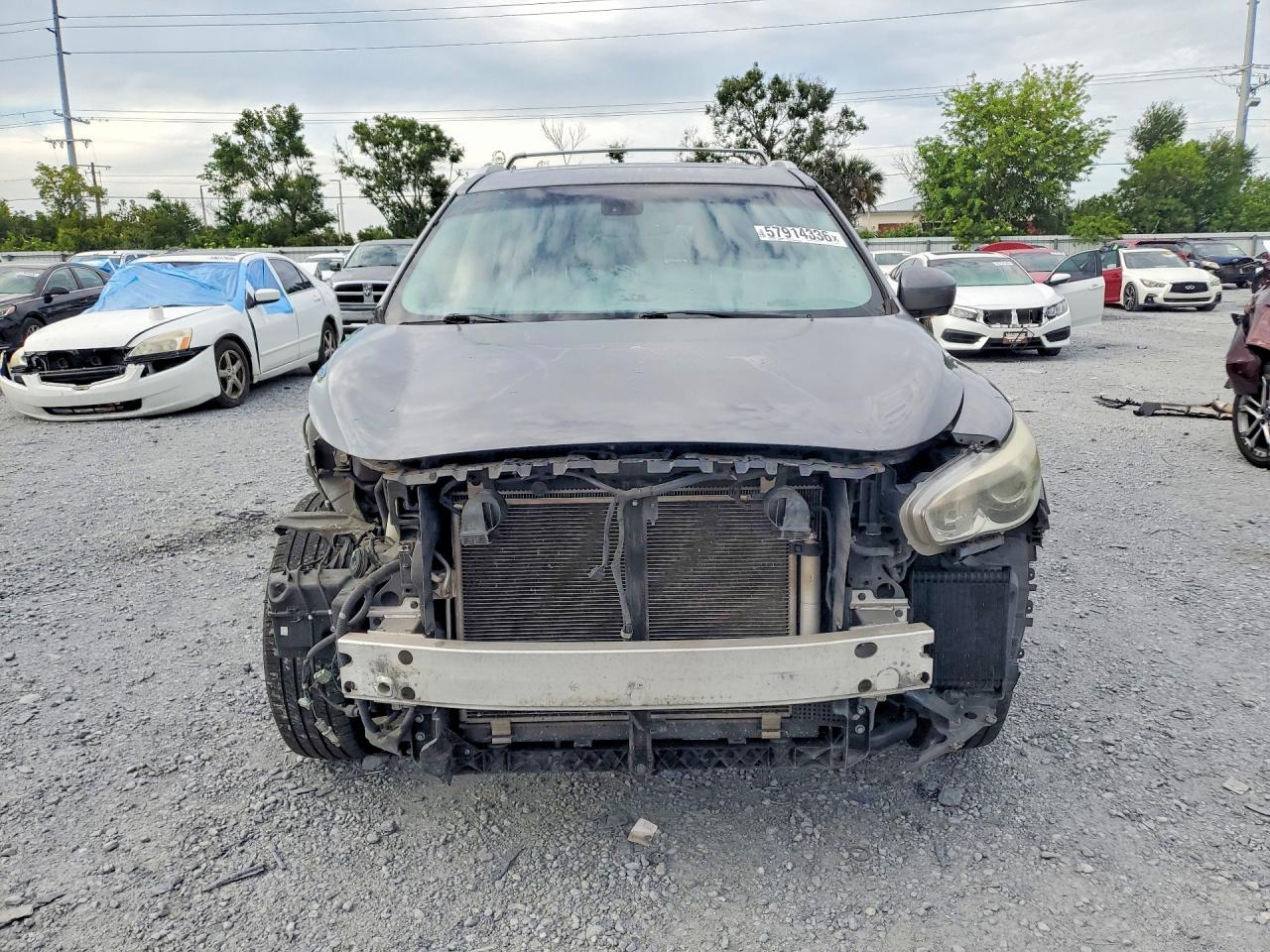 2015 Infiniti Qx60 Base Gray vin: 5N1AL0MN1FC549808