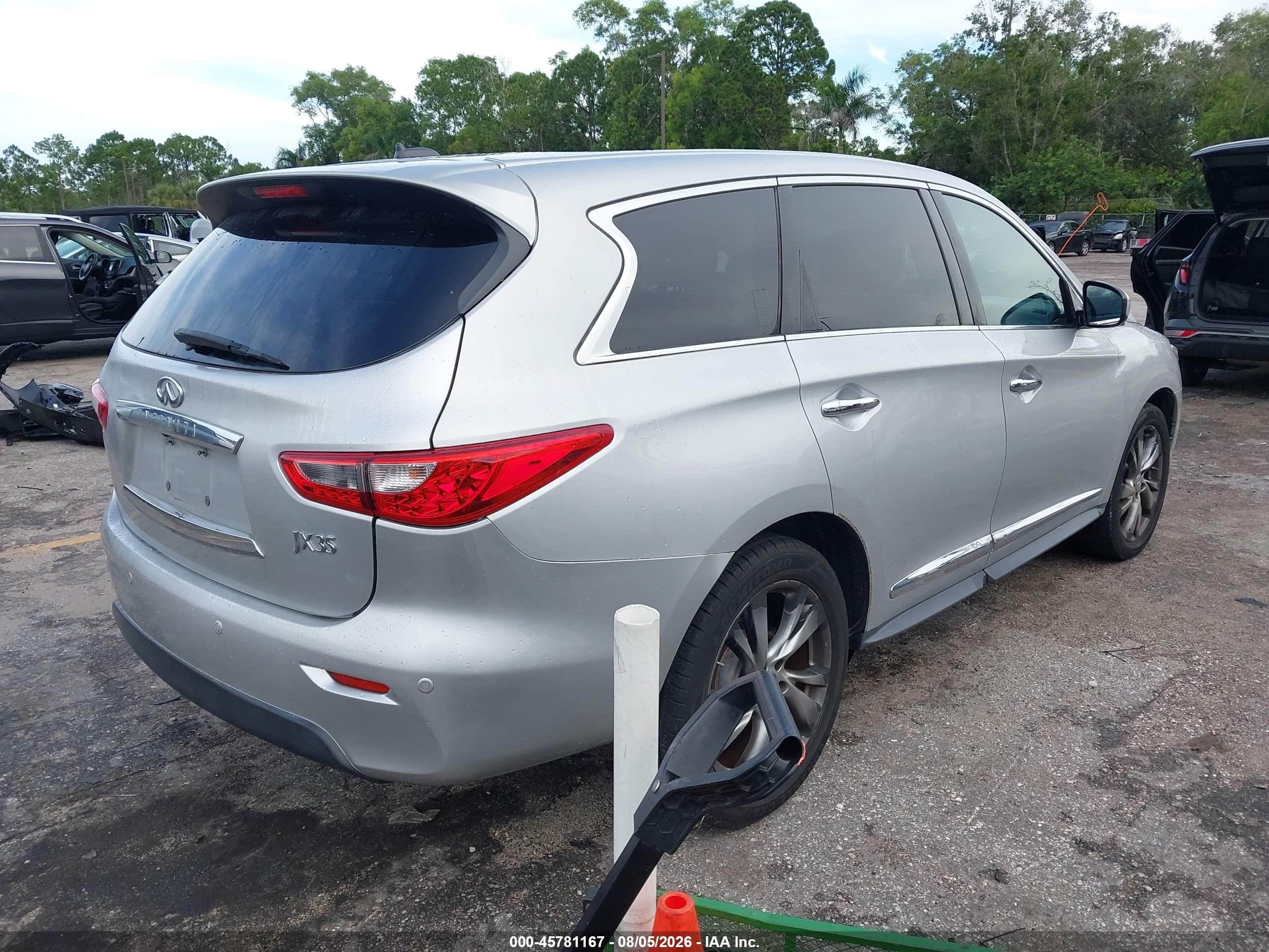 2013 Infiniti Jx35   Серебряный vin: 5N1AL0MN2DC306585