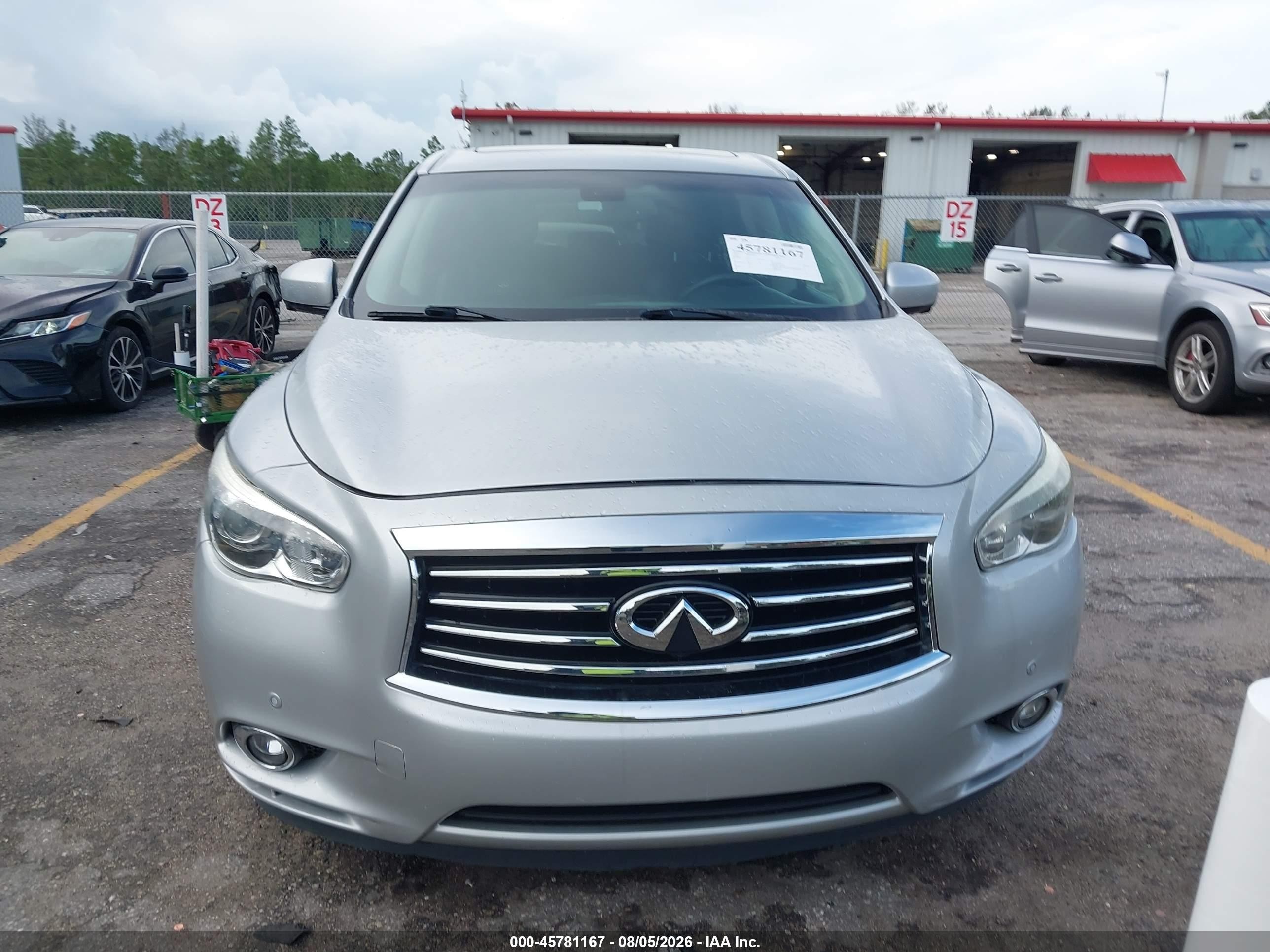 2013 Infiniti Jx35   Серебряный vin: 5N1AL0MN2DC306585
