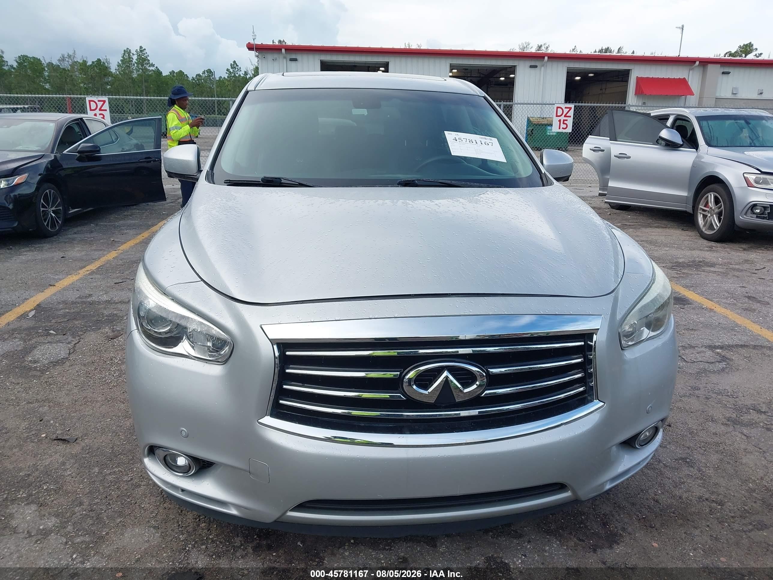 2013 Infiniti Jx35   Серебряный vin: 5N1AL0MN2DC306585