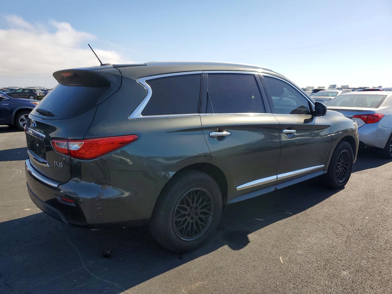 2013 Infiniti Jx35 Base Green vin: 5N1AL0MN2DC310734