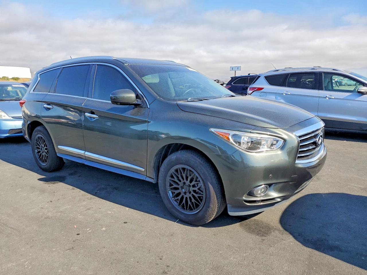 2013 Infiniti Jx35 Base Green vin: 5N1AL0MN2DC310734