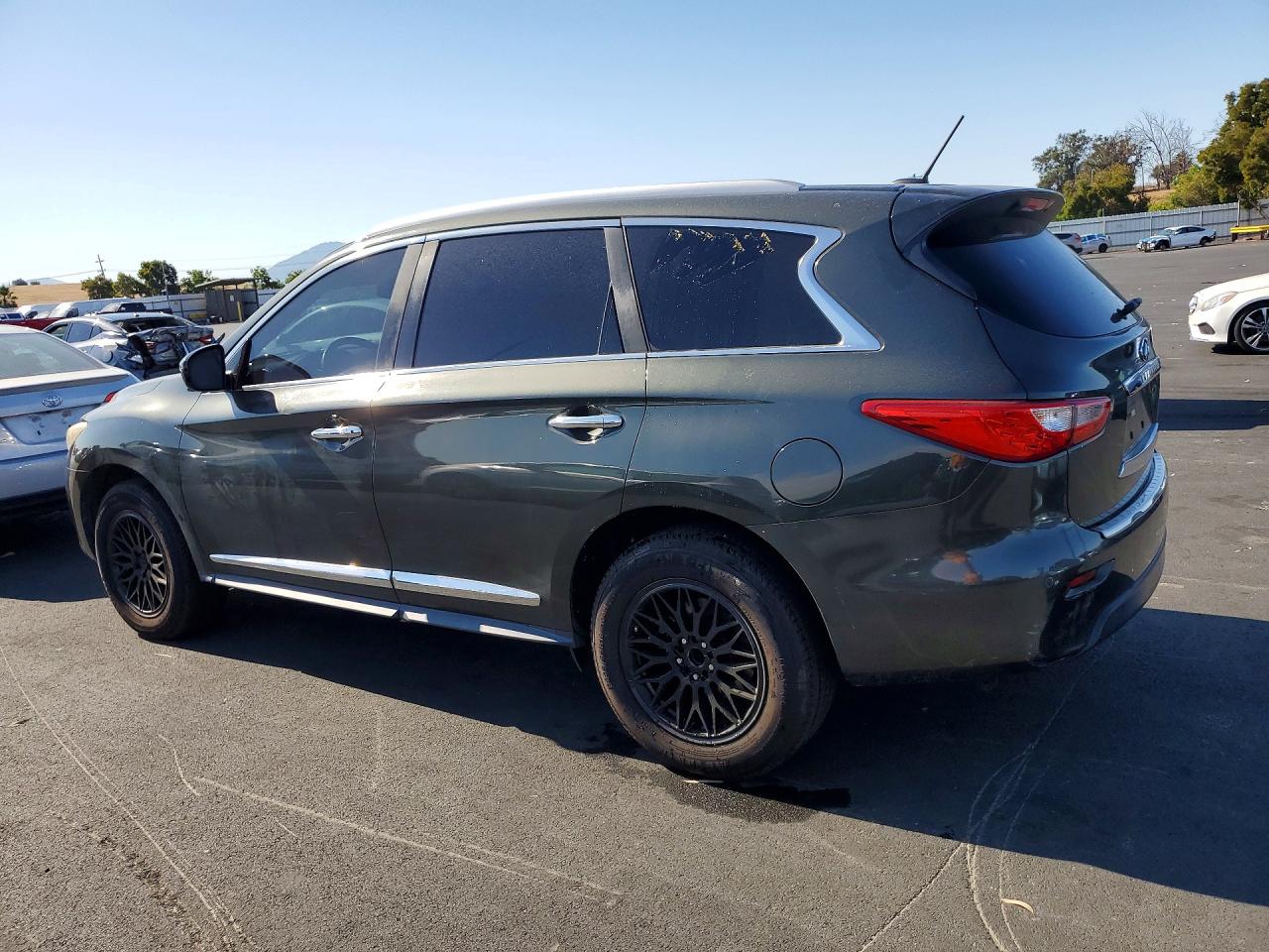 2013 Infiniti Jx35 Base Green vin: 5N1AL0MN2DC310734