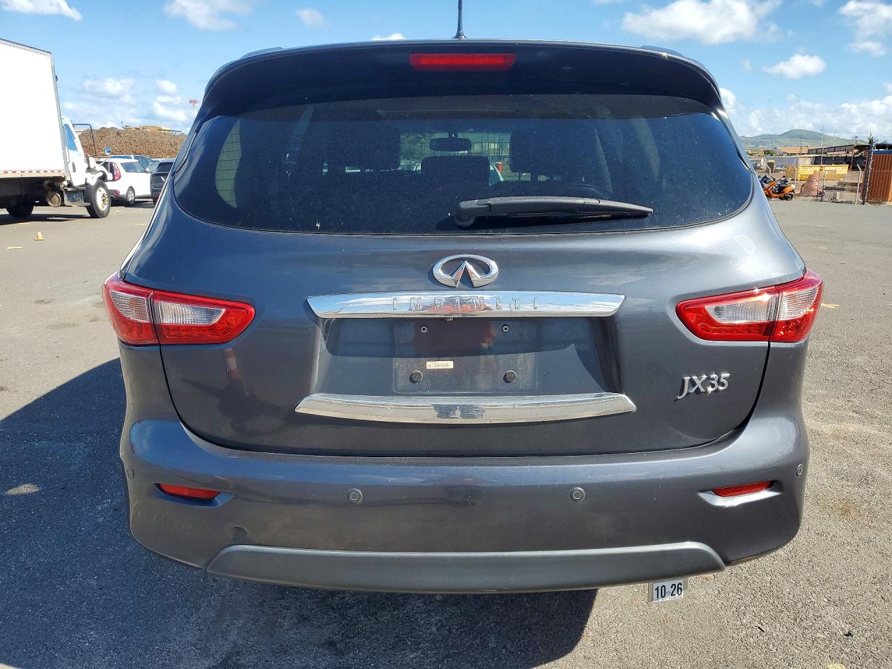 2013 Infiniti Jx35 Base Gray vin: 5N1AL0MN2DC312354