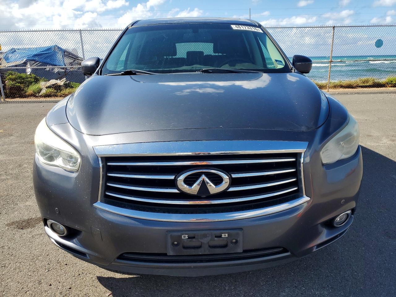 2013 Infiniti Jx35 Base Gray vin: 5N1AL0MN2DC312354