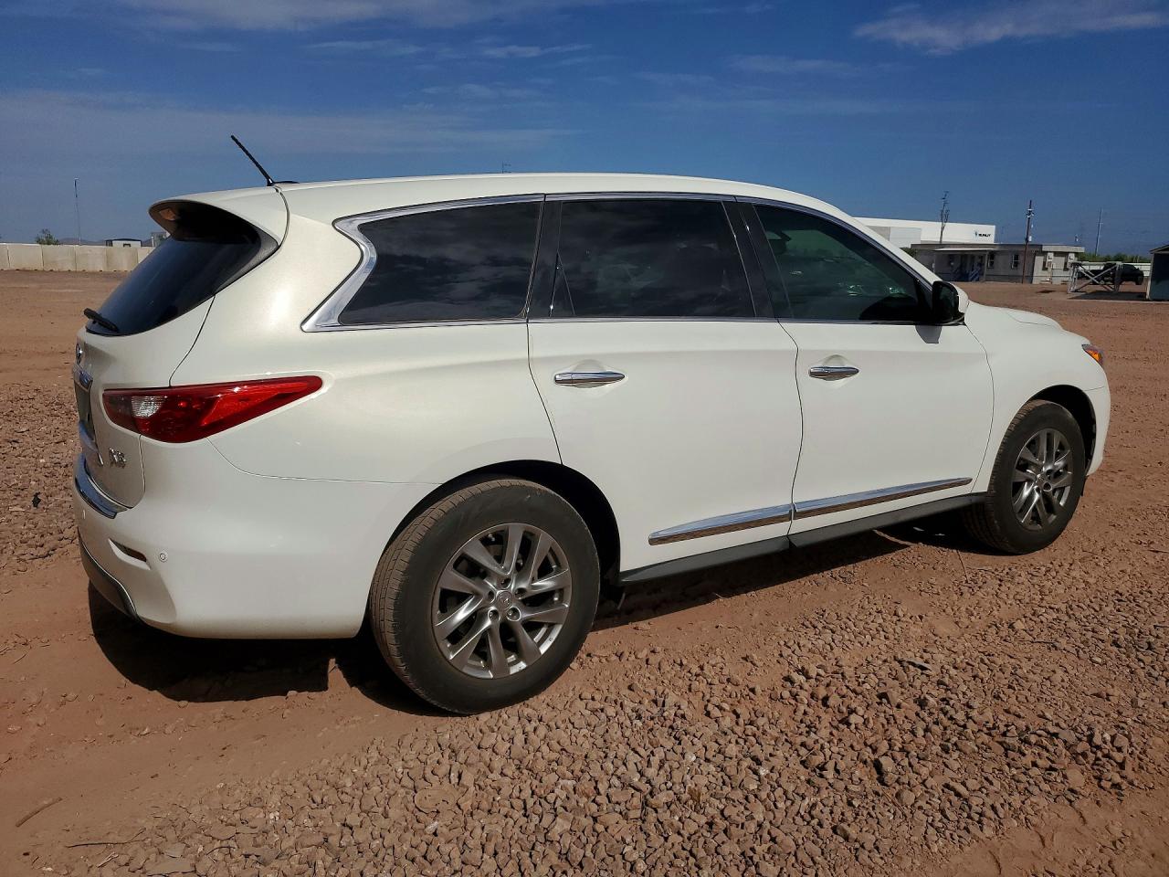 2013 Infiniti Jx35 Base White vin: 5N1AL0MN2DC320762
