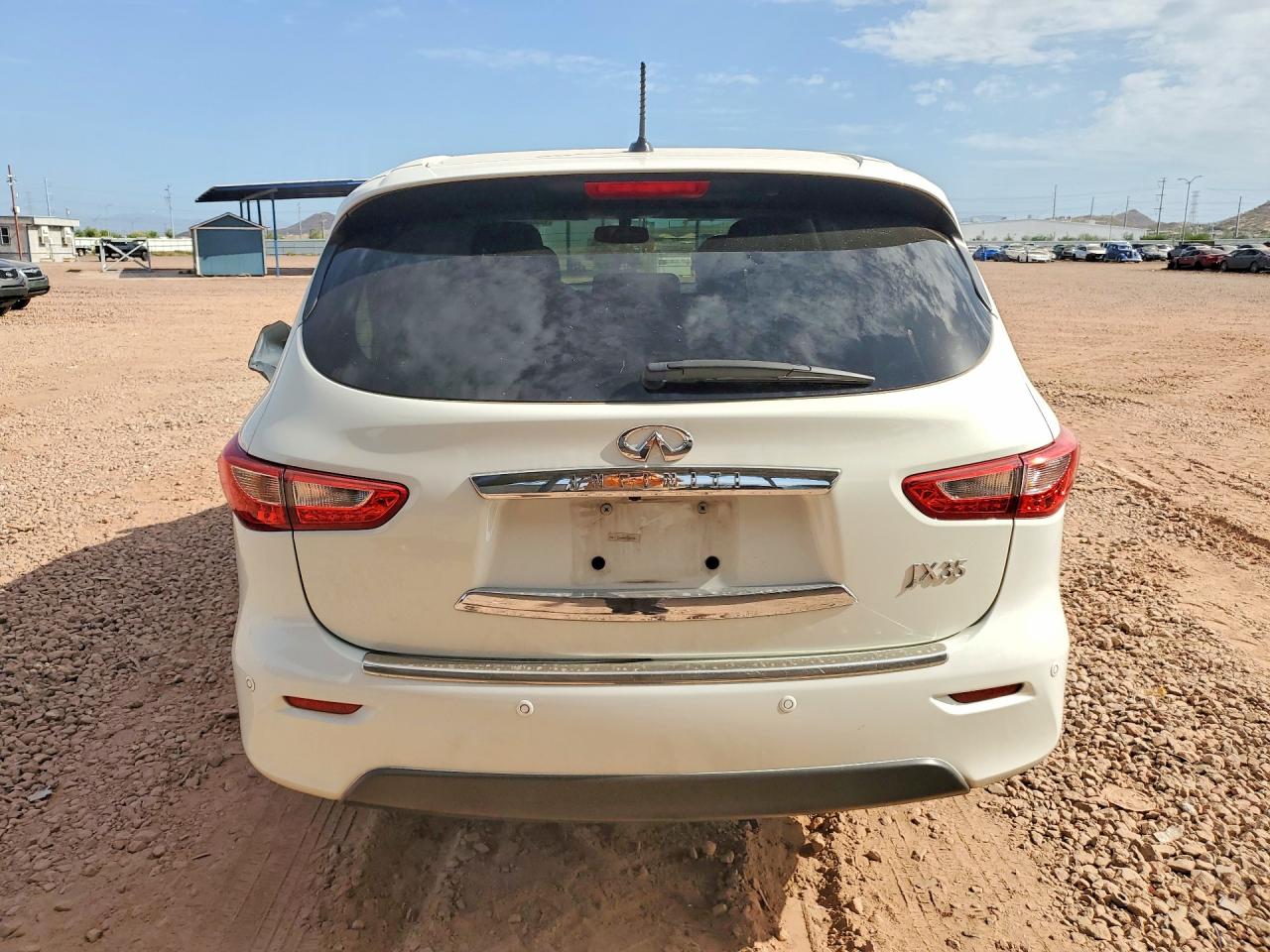 2013 Infiniti Jx35 Base White vin: 5N1AL0MN2DC320762