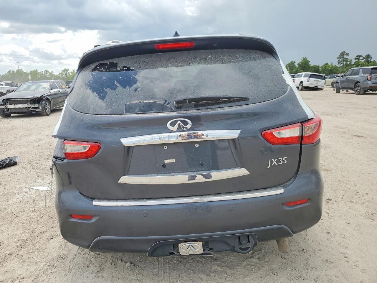 2013 Infiniti Jx35 Base Серый vin: 5N1AL0MN2DC350537