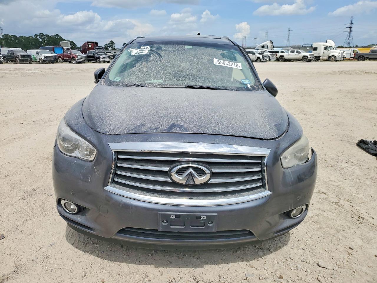 2013 Infiniti Jx35 Base Серый vin: 5N1AL0MN2DC350537