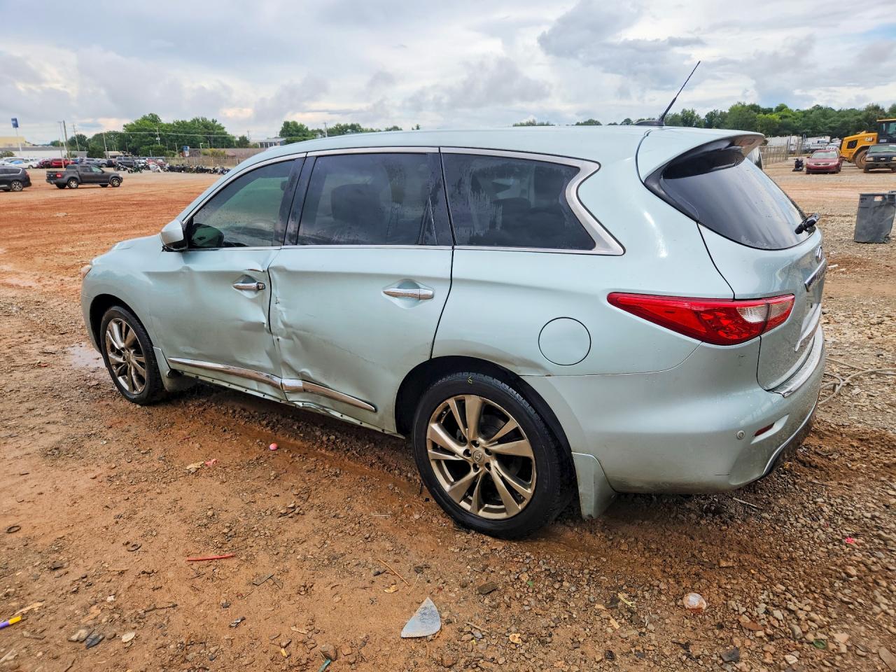 2014 Infiniti Qx60 Base Turquoise vin: 5N1AL0MN2EC503211