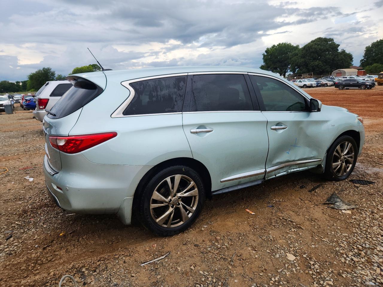 2014 Infiniti Qx60 Base Turquoise vin: 5N1AL0MN2EC503211