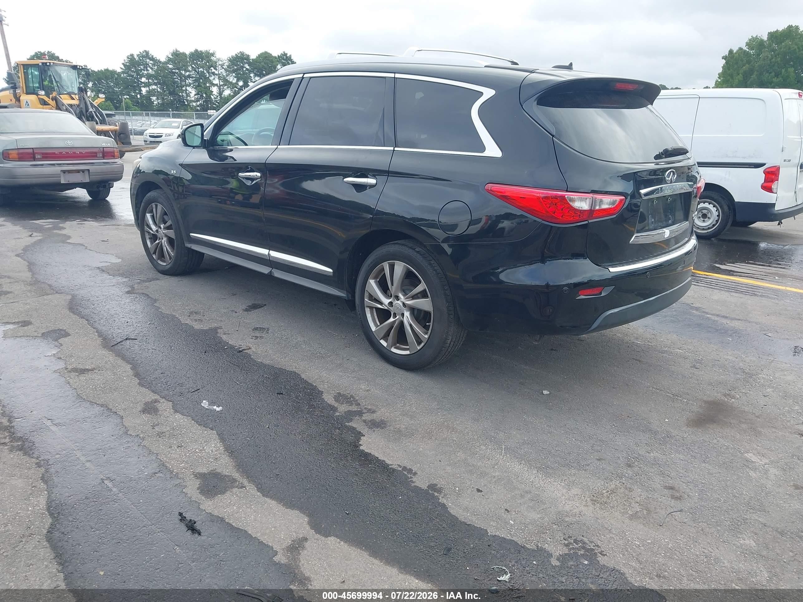 2014 Infiniti Qx60   Black vin: 5N1AL0MN2EC508974