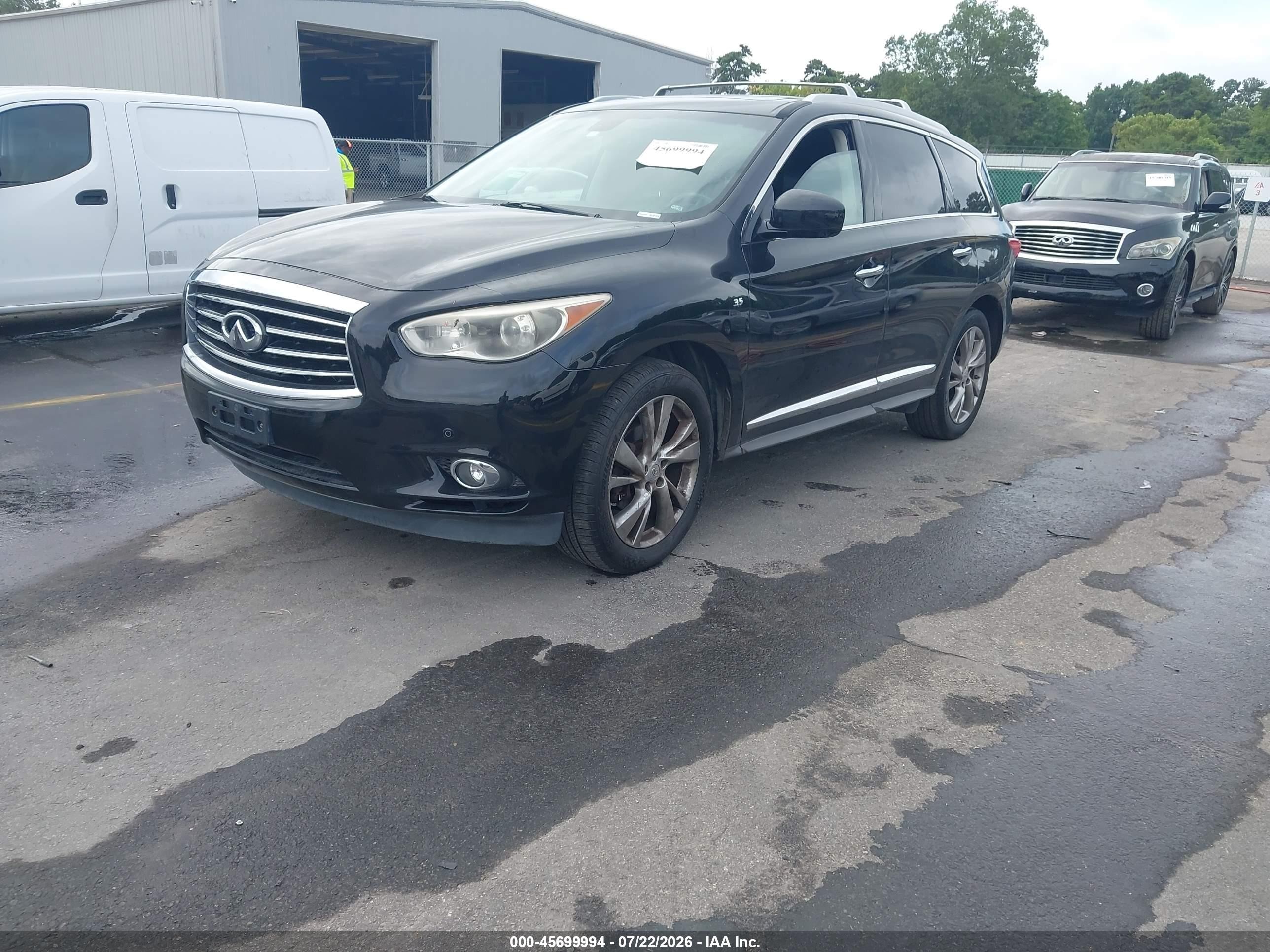 2014 Infiniti Qx60   Black vin: 5N1AL0MN2EC508974