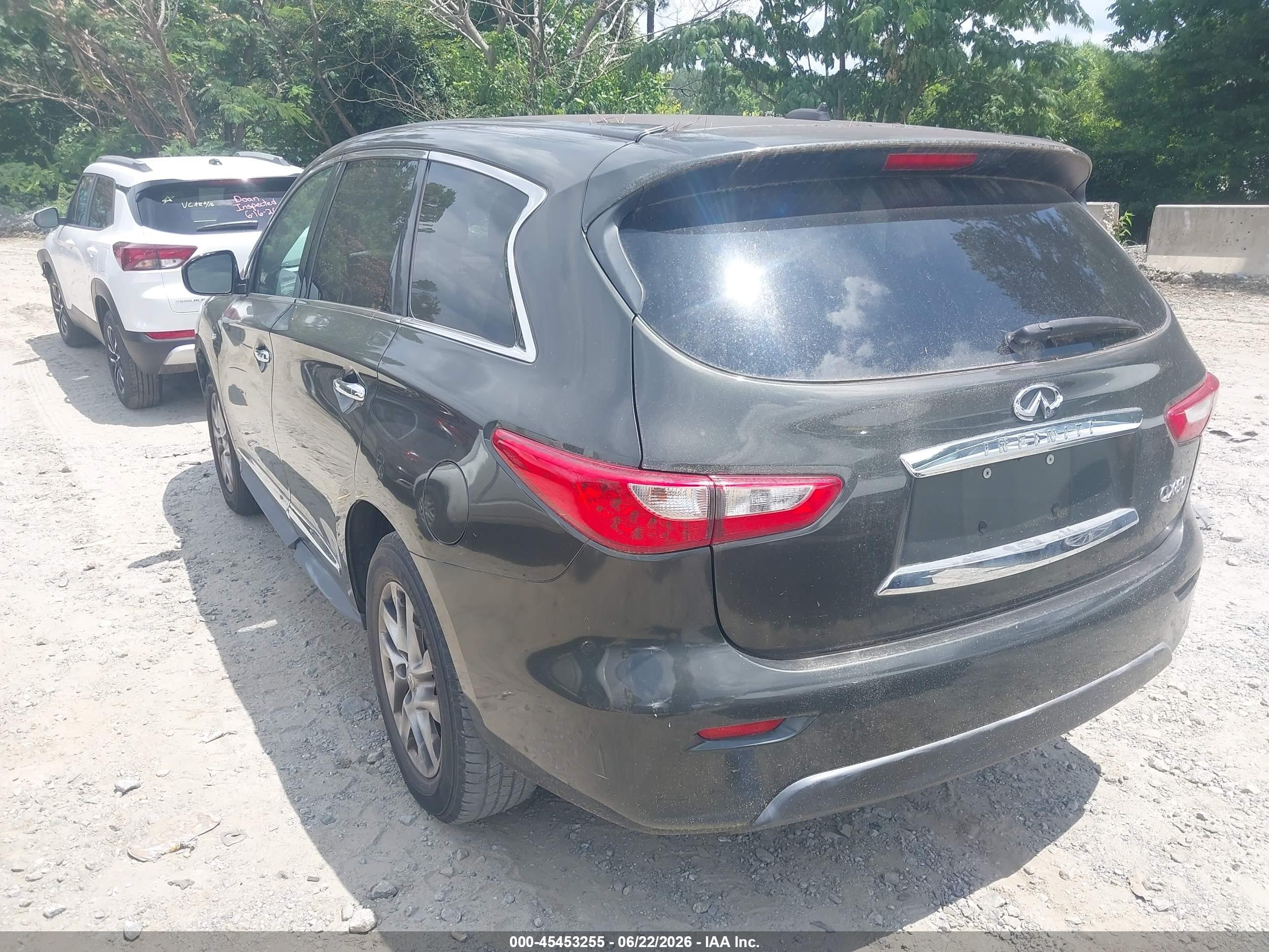 2014 Infiniti Qx60   Black vin: 5N1AL0MN2EC511521