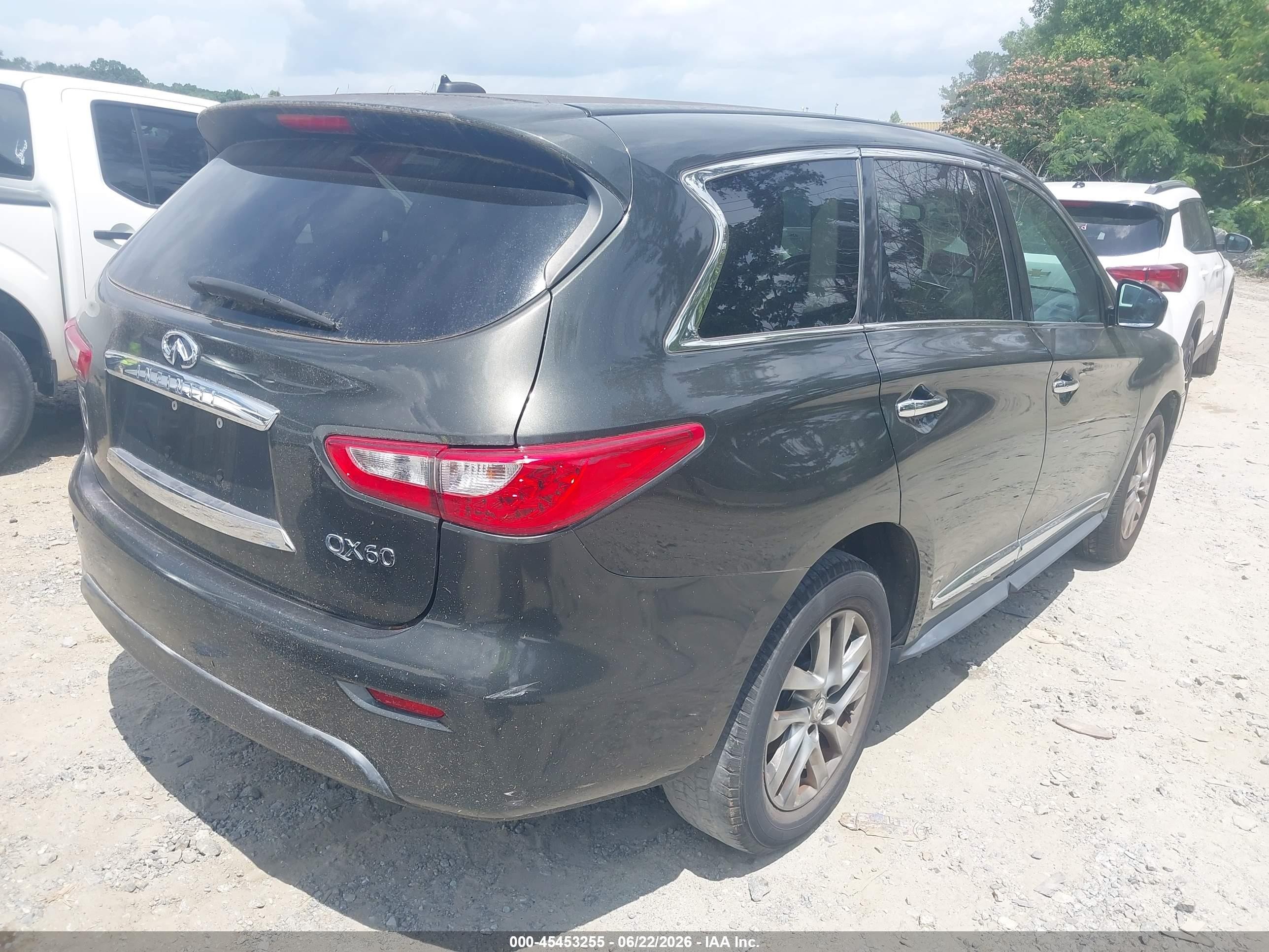 2014 Infiniti Qx60   Black vin: 5N1AL0MN2EC511521