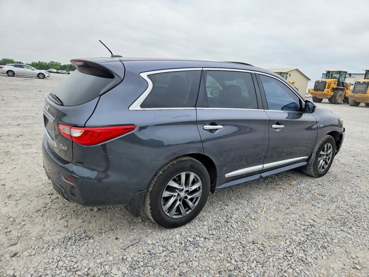 2014 Infiniti Qx60 Base Gray vin: 5N1AL0MN2EC523927
