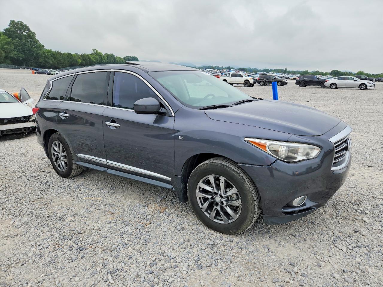 2014 Infiniti Qx60 Base Gray vin: 5N1AL0MN2EC523927